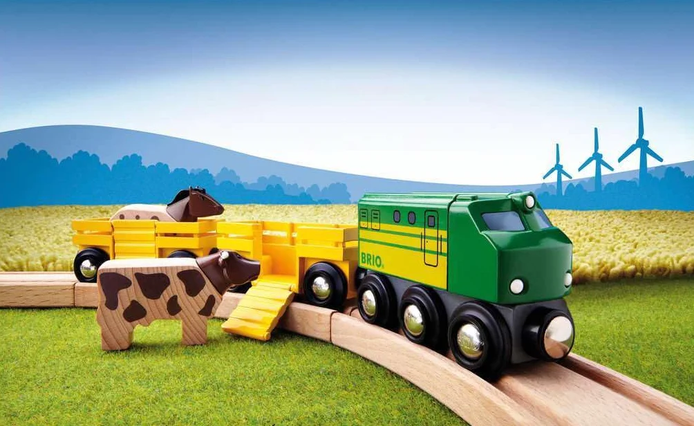 BRIO World Bauernhof-Zug