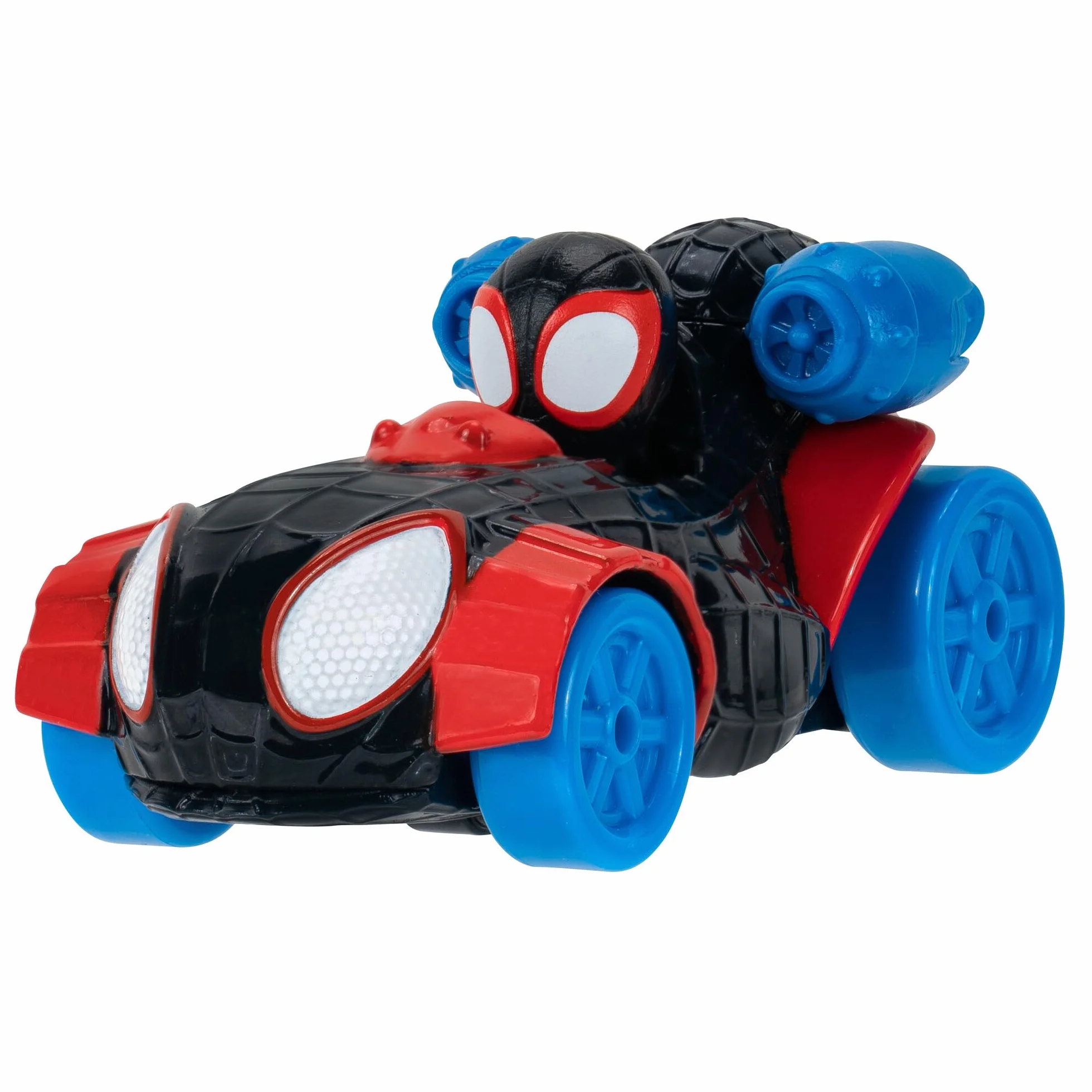 Marvel's Spidey and his Amazing Friends - Amazing Metals 4-pak - zawiera Spidey, Ghost-Spider, Czarna Pantera, Miles Morales: Spider-Man - Pojazdy odlewane ciśnieniowo - Zabawki superbohaterów dla