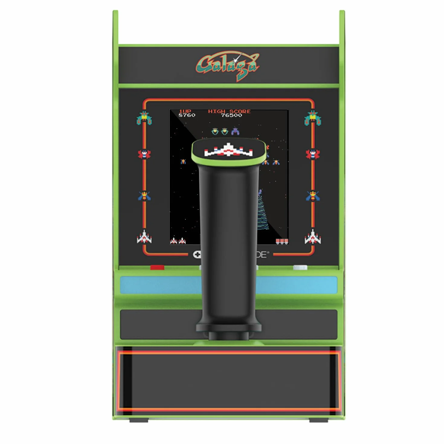 My Arcade DGUNL-7000 Galaga/Galaxian Joystick Player Portable Retro Arcade (2 GAMES IN 1)