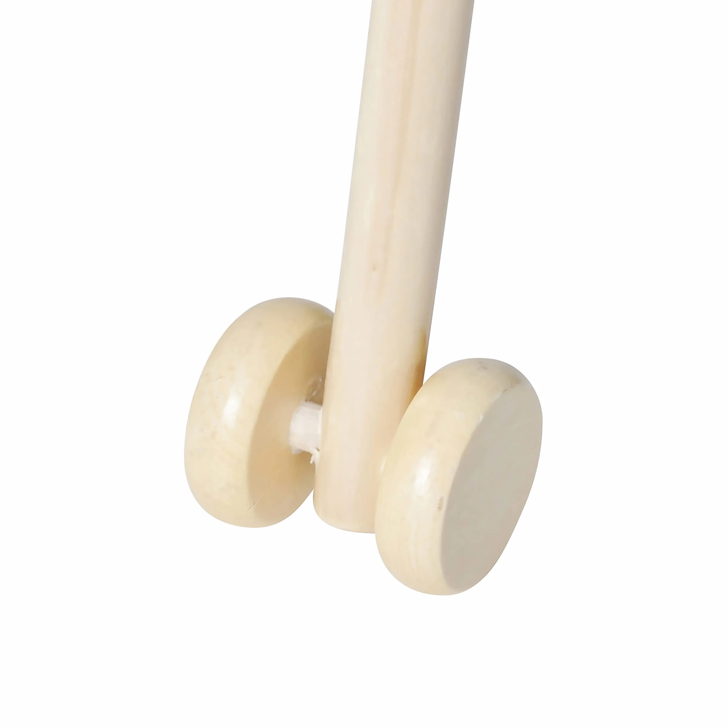 Knorrtoys 40101 - koń na kiju "Sugar", jasnobrązowy
