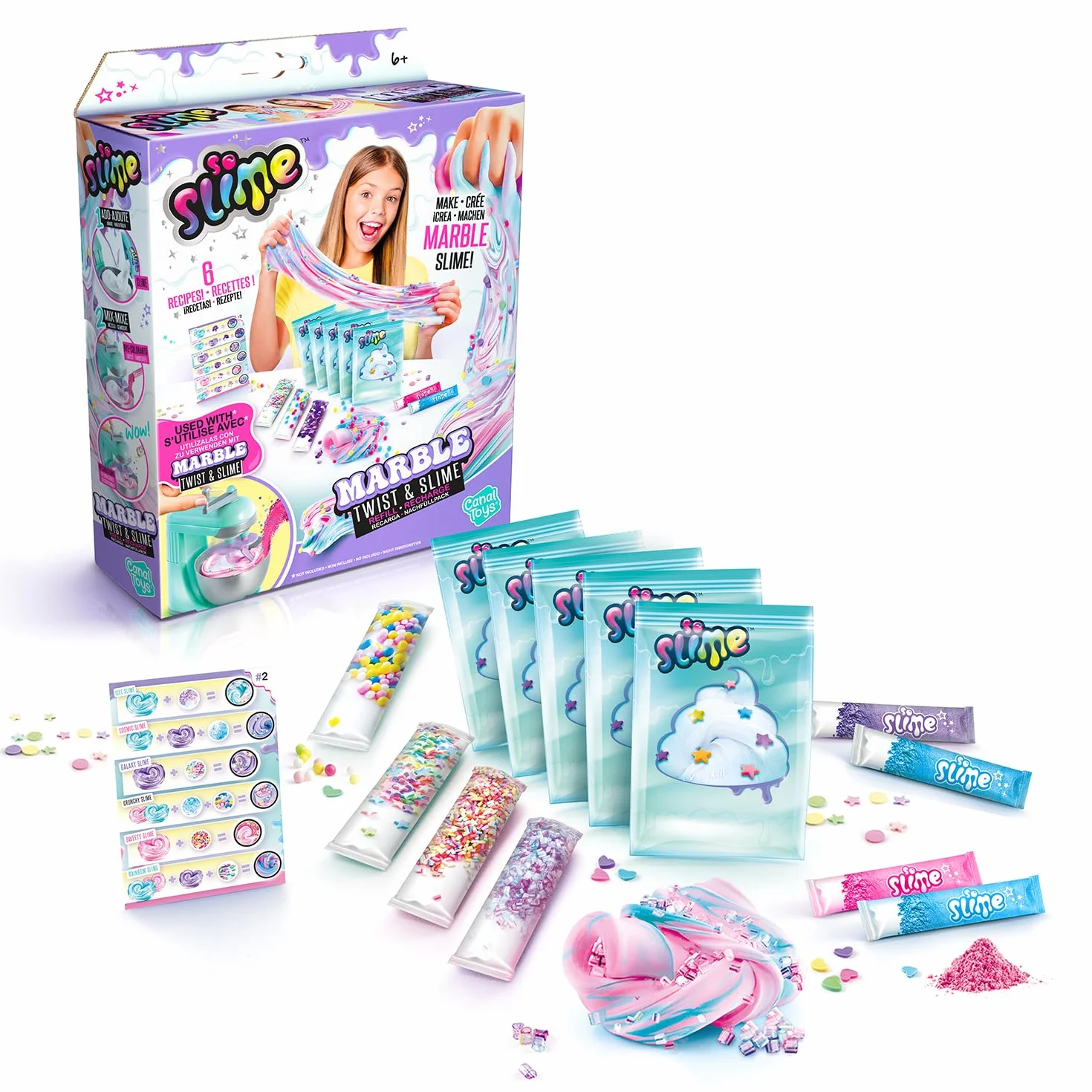 Canal Toys Wkład Twist & Slime