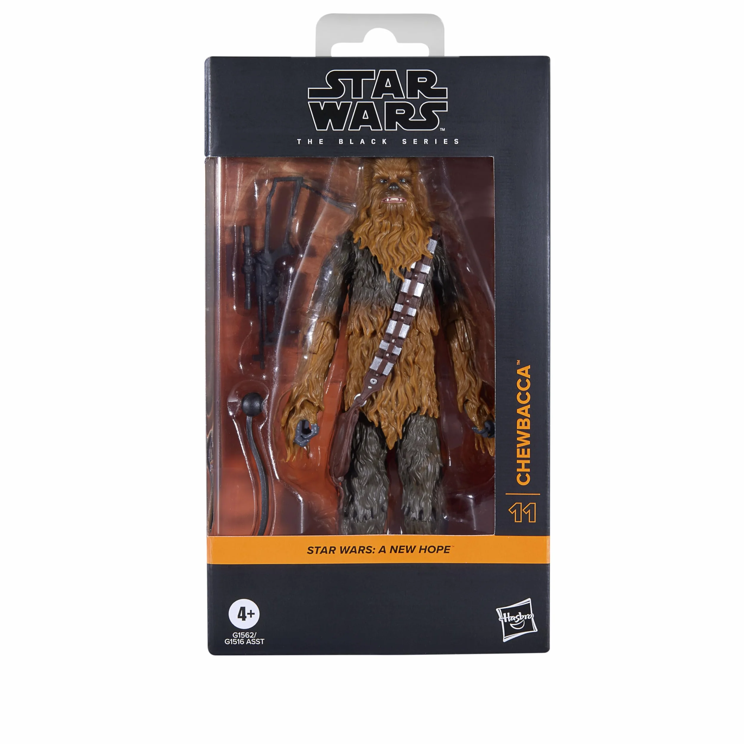 Hasbro Star Wars Chewbacca z Kolekcji Star Wars The Black Series, Optymalnej jakości 15-Centymetrowa Figurka Kolekcjonerska z Filmu Gwiezdne Wojny: Nowa Nadzieja