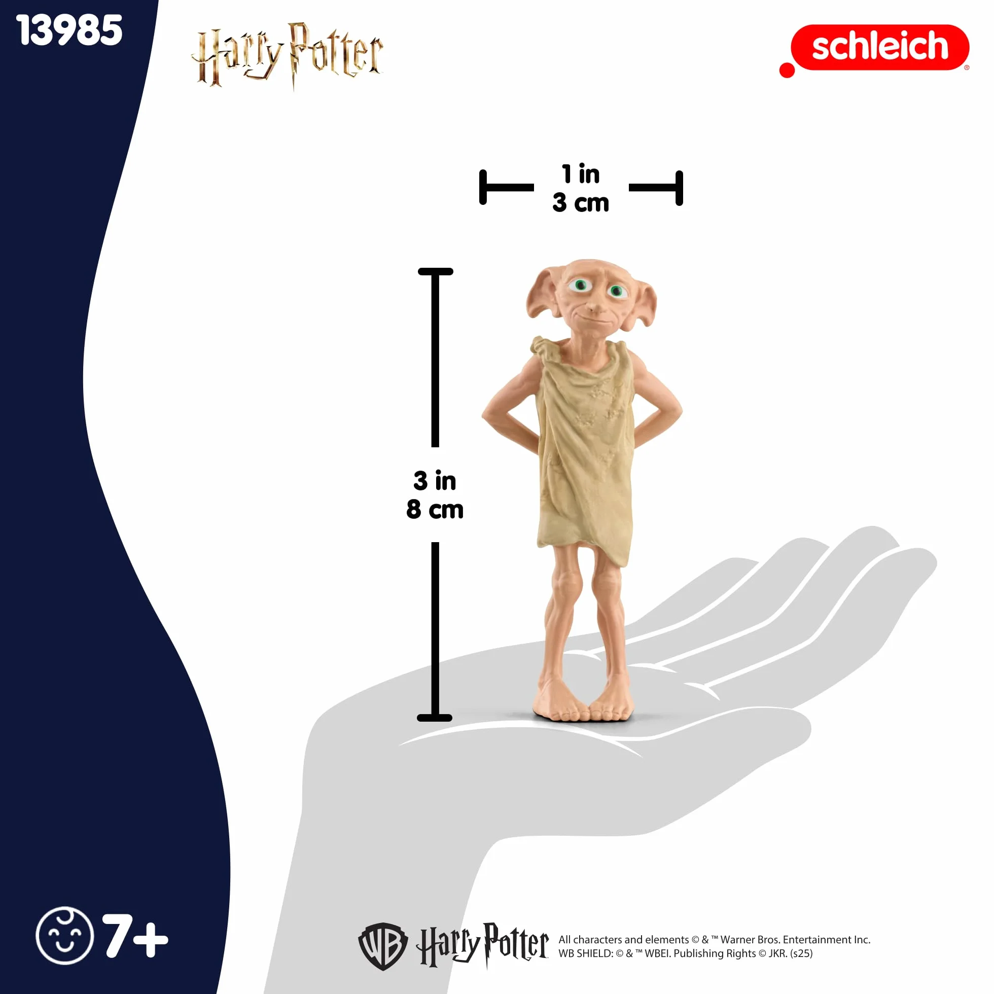 schleich HARRY POTTER | Zgredek 13985 | realistyczna figurka | do zabawy, dekoracji lub kolekcji | świetny prezent dla dzieci i kolekcjonerów | figurka od 6 lat | 3 x 4 x 8 cm