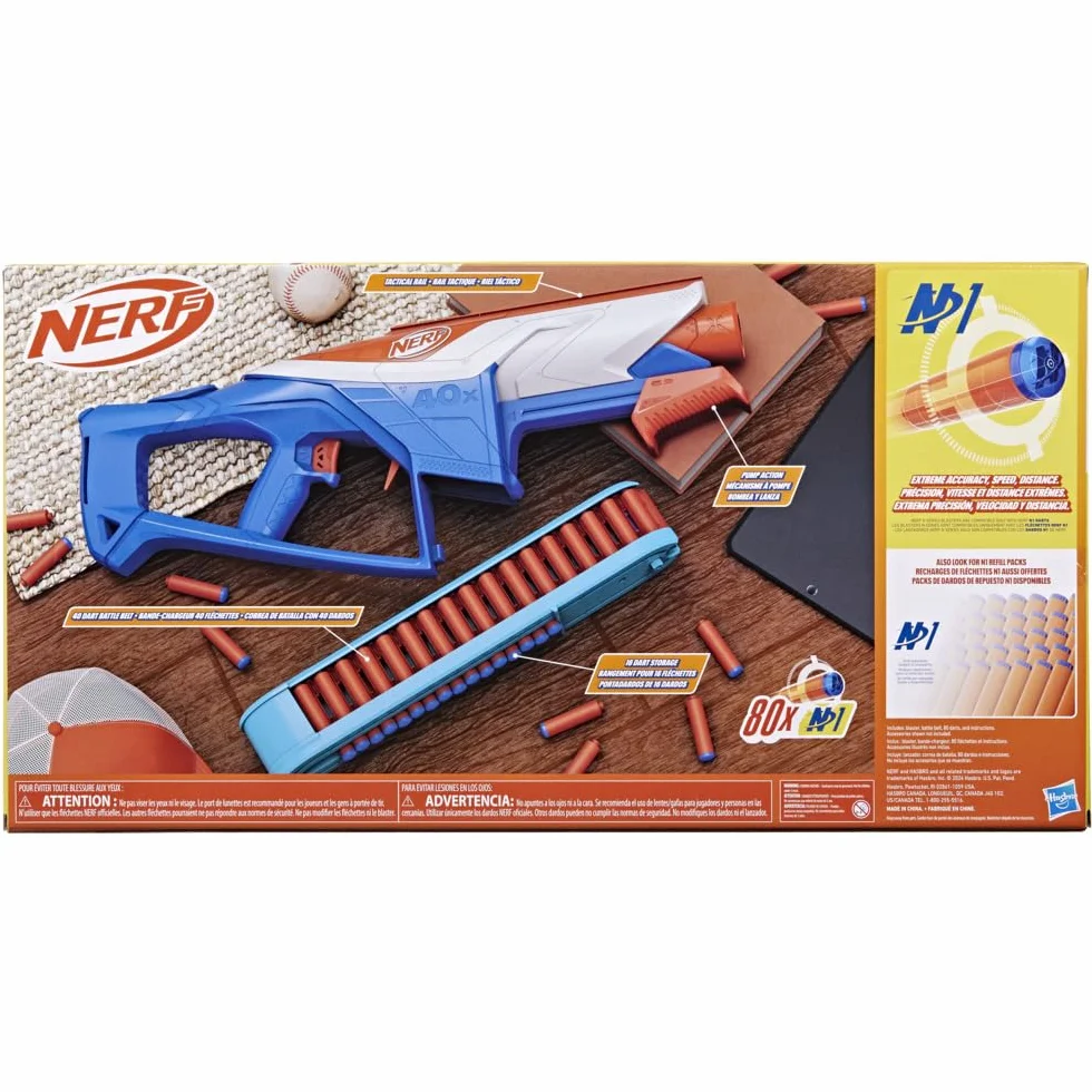 NERF N Series Infinite Wyrzutnia z 80 strzałkami N1