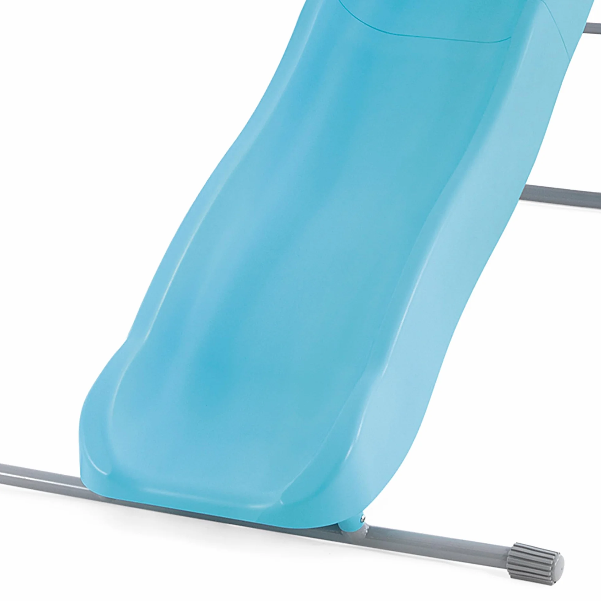 Intex 44107 Zjeżdżalnia ogrodowa dla dzieci, stal i plastik, jasnoniebieski, 251 x 84 x 147 cm