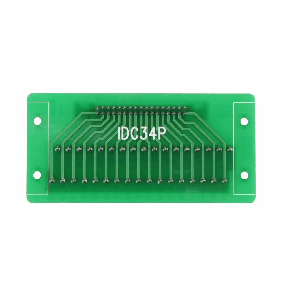 IDC34P 34Pin Steckerleiste Breakout Board Terminal Block Stecker PLC Schnittstelle mit Halterung PCB träger.