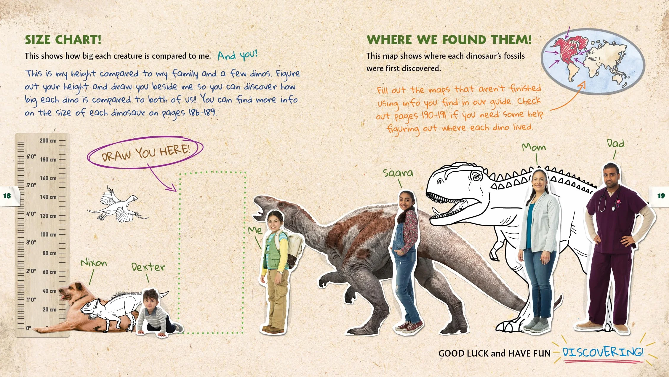 Dino Dana Dino Activity Guide: Experiments, Coloring, Fun Facts and More (Dinosaur Kids Books, Fossils and Prehistoric Creatures) (Ages 4-8)
