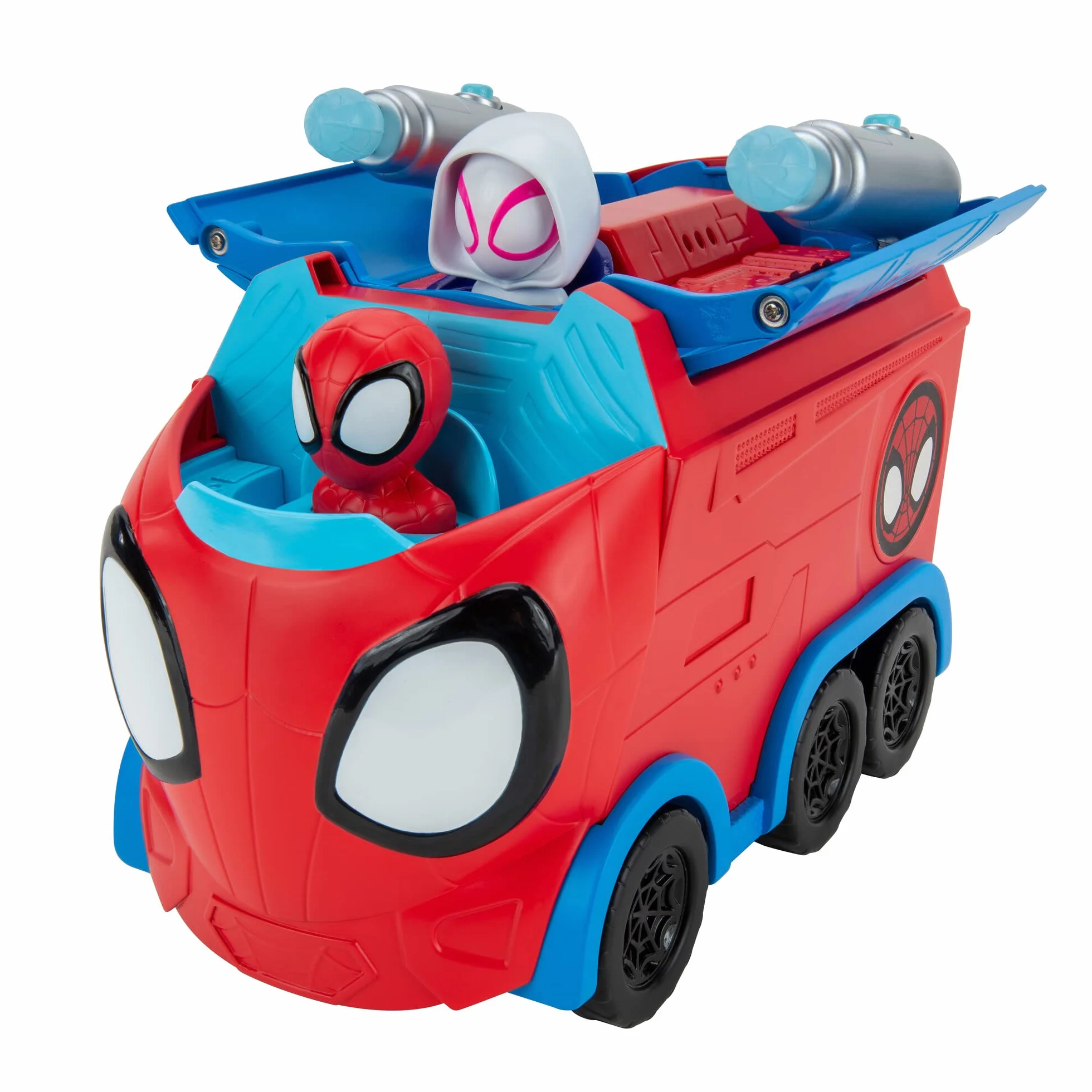 Spidey and His Amazing Friends toys Web Dart Launcher, Three In One