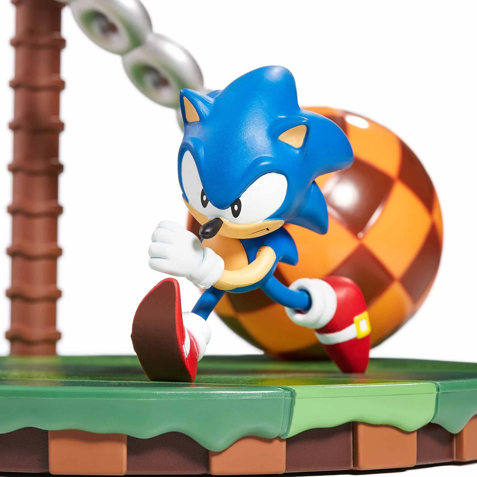NUMSKULL Oficjalna statuetka SEGA Sonic & Dr Eggman 30th Anniversary Limited Edition 23 cm 23 cm - oficjalny produkt Sonic The Hedgehog