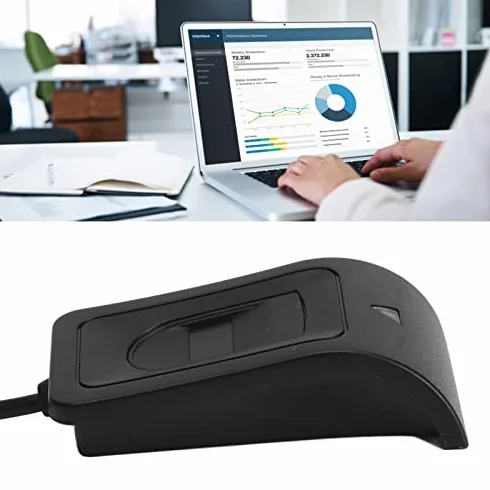 FIDO U2F i FID02 USB Klucz Bezpieczeństwa i Czytnik Linii Papilarnych, dla, MacOs, Wiele Odcisków Palców, Automatyczna Kalibracja 360 Stopni, Wielofunkcyjna