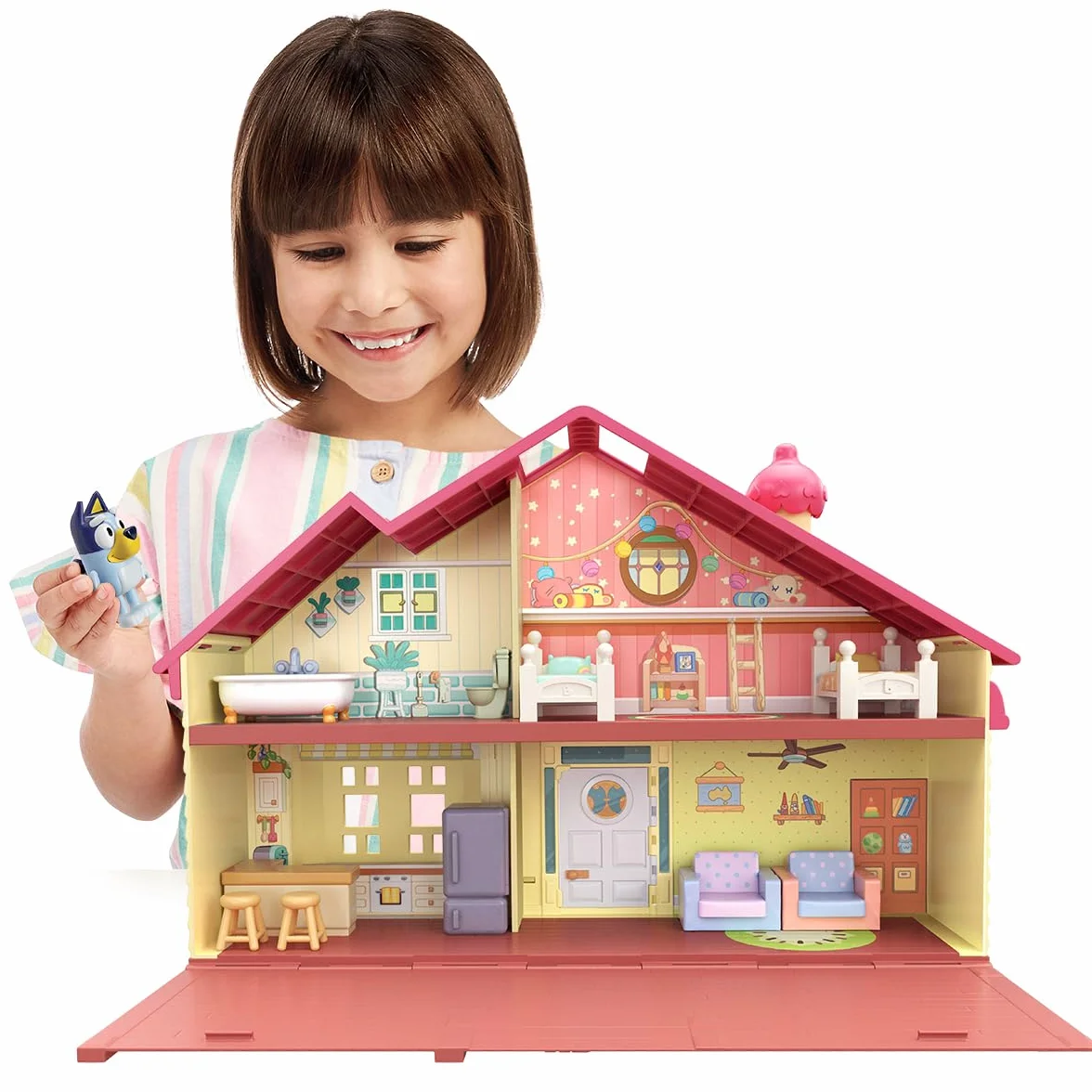 Bluey Family Home Zabawka, Wielokolorowy, Od 3 Lat