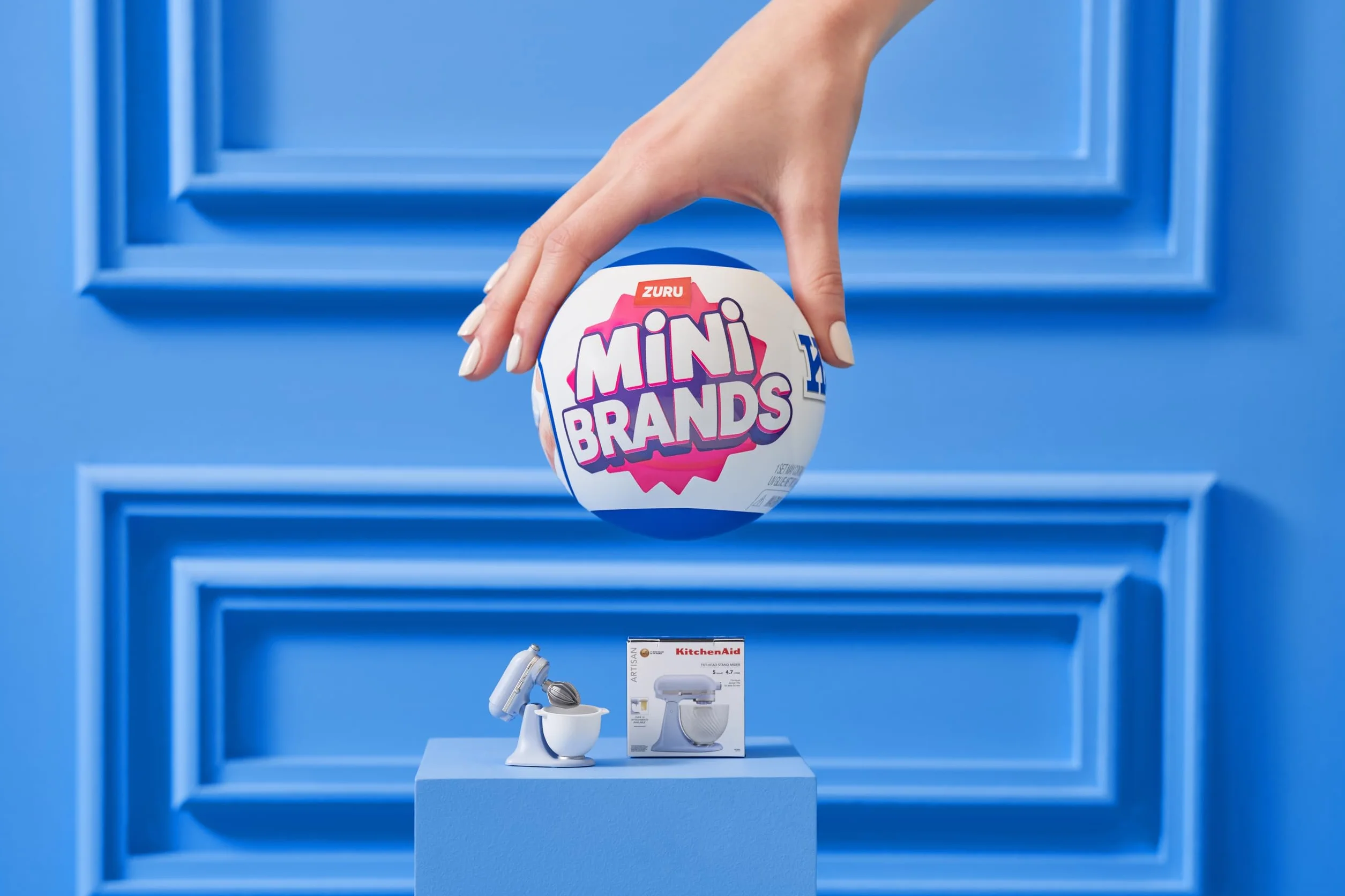 Mini Brands Kapsuła domowa firmy ZURU, Surprise Home z kolekcjonerskimi miniaturami, ślepym opakowaniem, artykuły kolekcjonerskie o tematyce domowej (1 kapsułka)