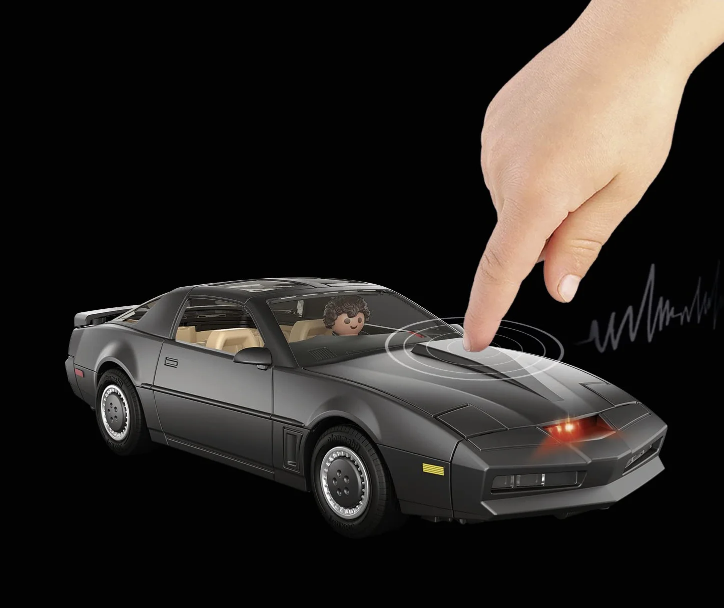 PLAYMOBIL 70924 Knight Rider - K.I.T.T., do kolekcjonowania i zabawy, od 5 lat