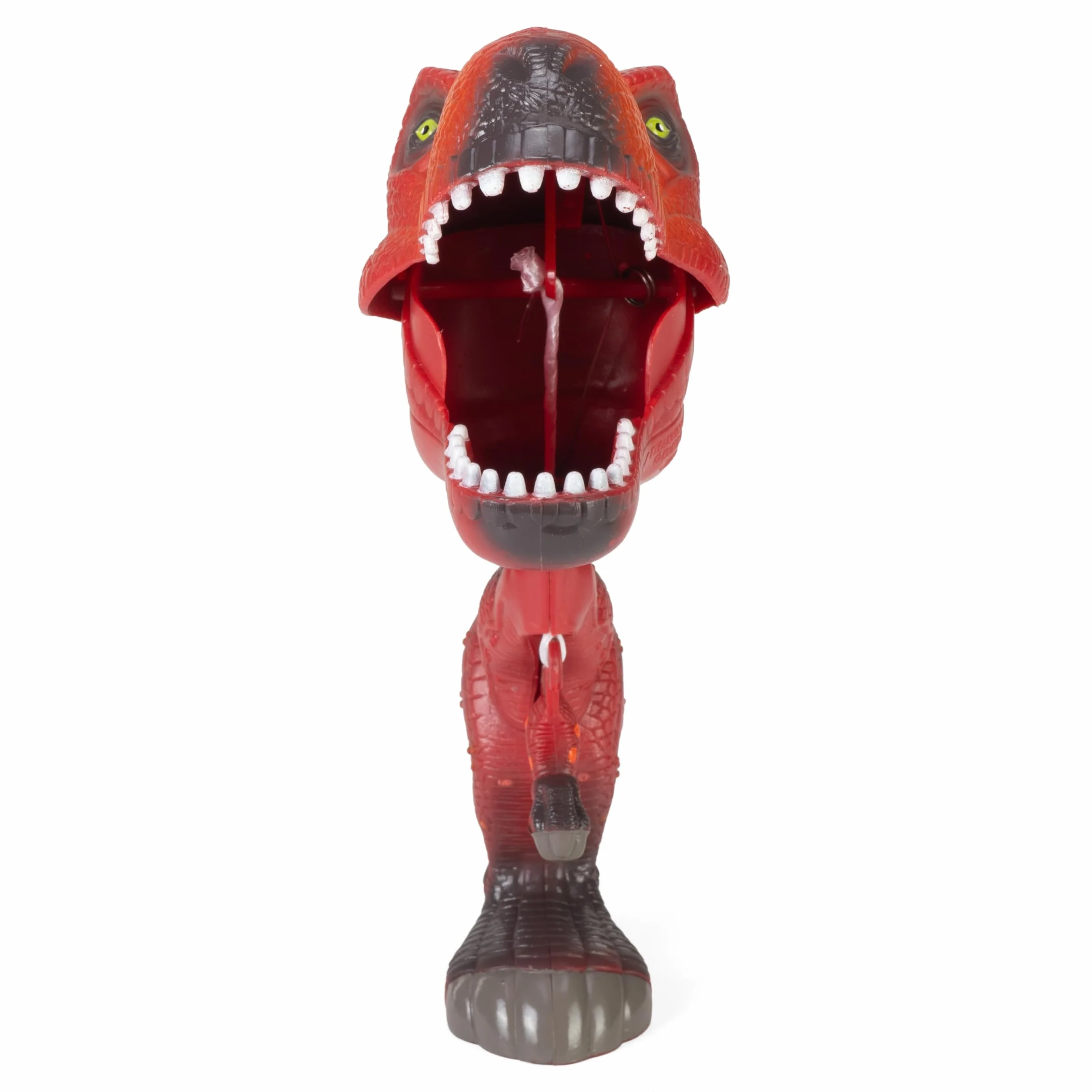 Wild Republic 88253 T-Rex zabawka prezenty dla dzieci, ściśnij spust, aby zamknąć usta, czerwony, Chompers