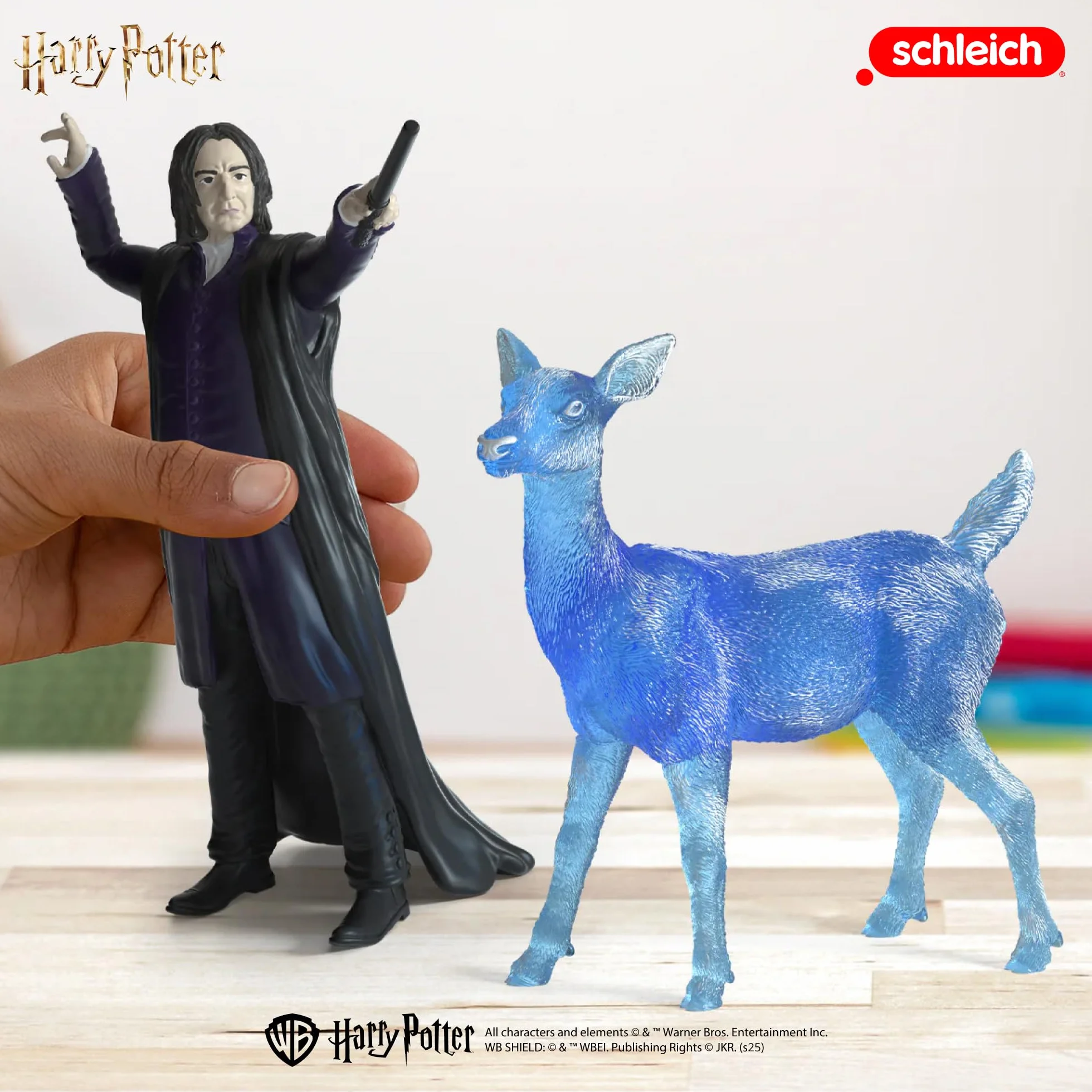 schleich 42683 Profesor Snape i Patronus, od 6 lat, WIZARDING WORLD - figurka, 16 x 11 x 18 cm