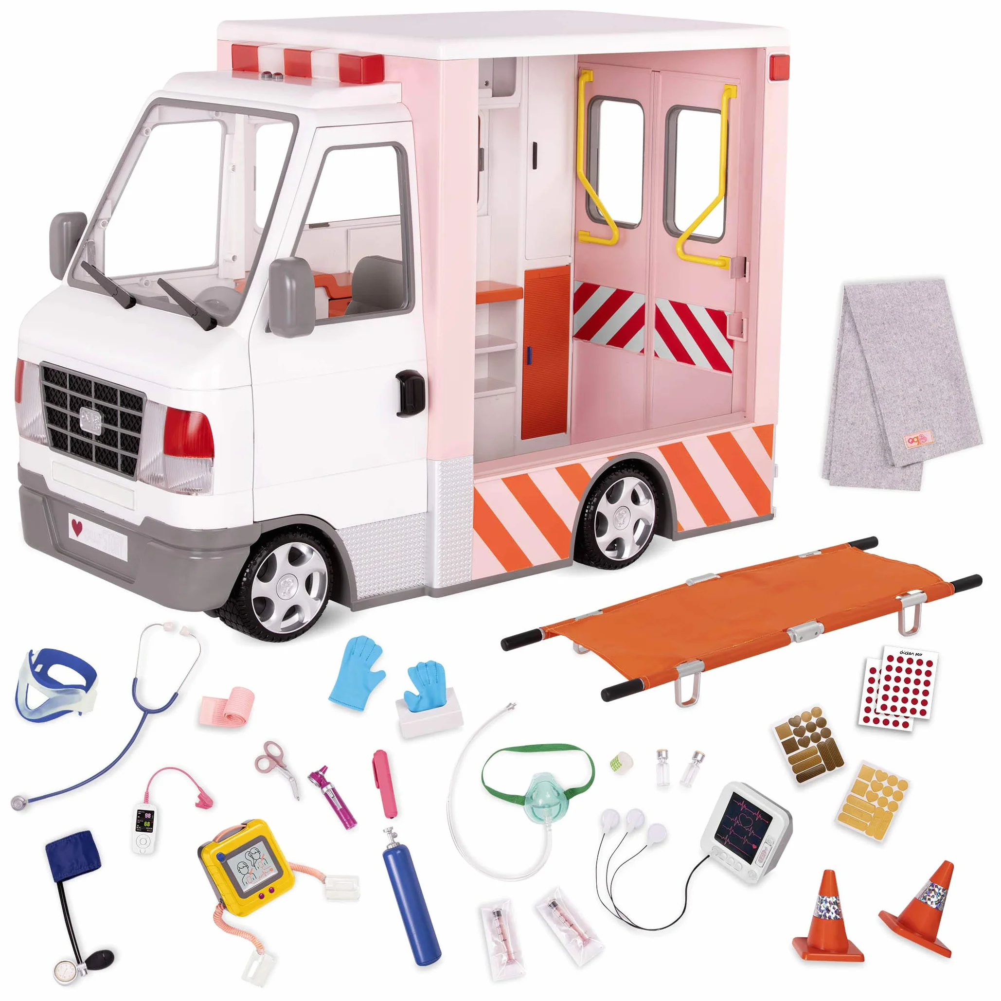 Our Generation BD37959Z OG Ambulance W/Electronics