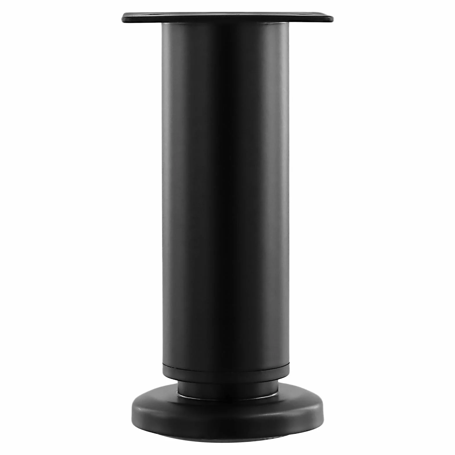 8 sztuk 12-18 cm nó?ki meblowe, regulowane, nó?ki meblowe z regulacj? wysoko?ci za pomoc? ?rub, metalowe, czarne, nogi meblowe do sofy, stolika nocnego, ?ó?ka, szafy