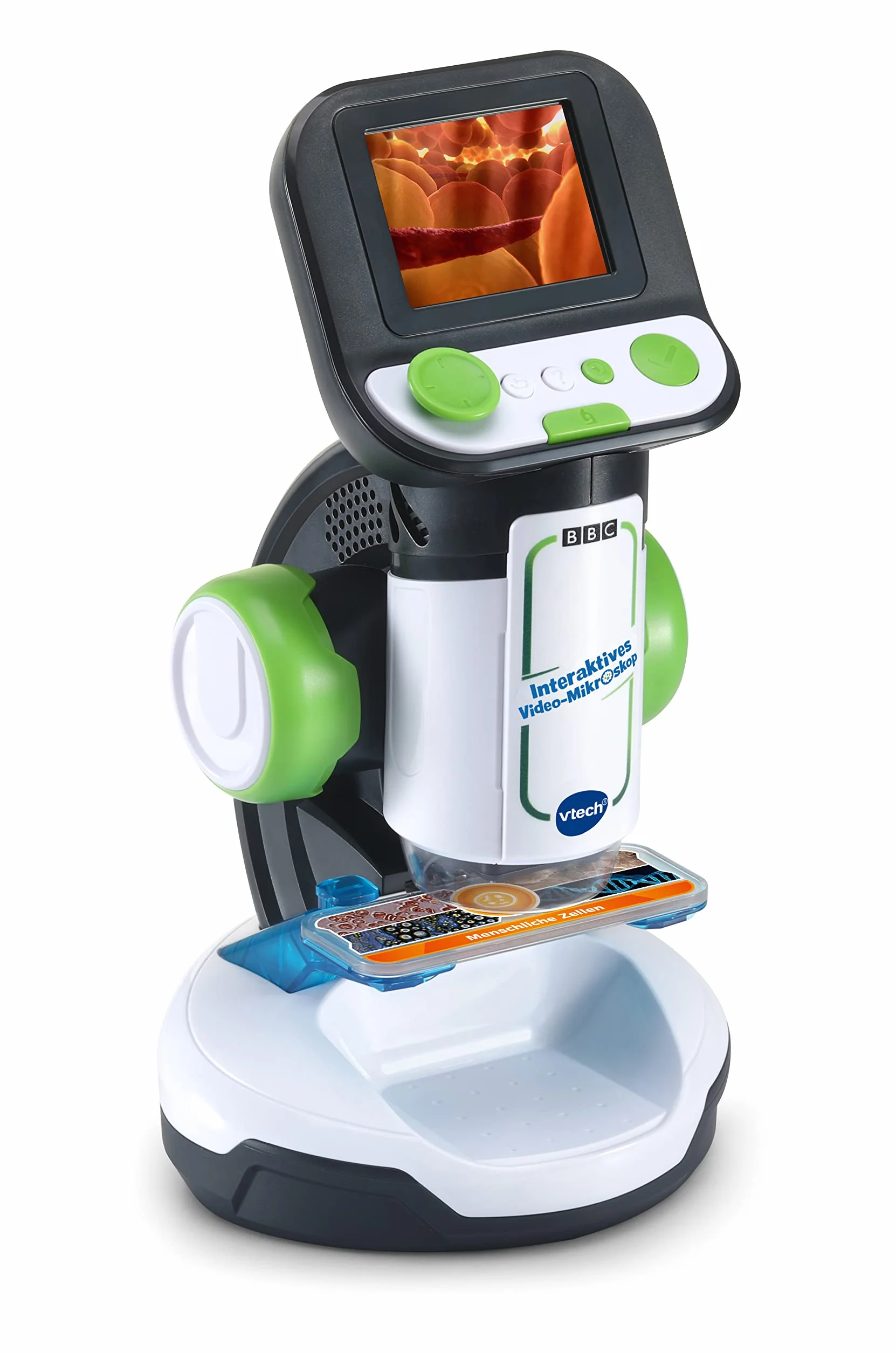 Vtech 80-616104 Interaktywny mikroskop wideo dla dzieci kolorowy