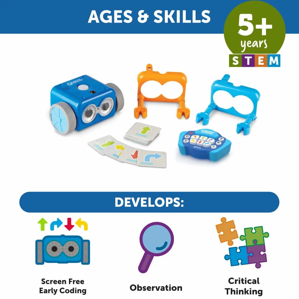 Learning Resources Botley 2.0 The Kodowanie Robot 46-Kawałek Zestaw