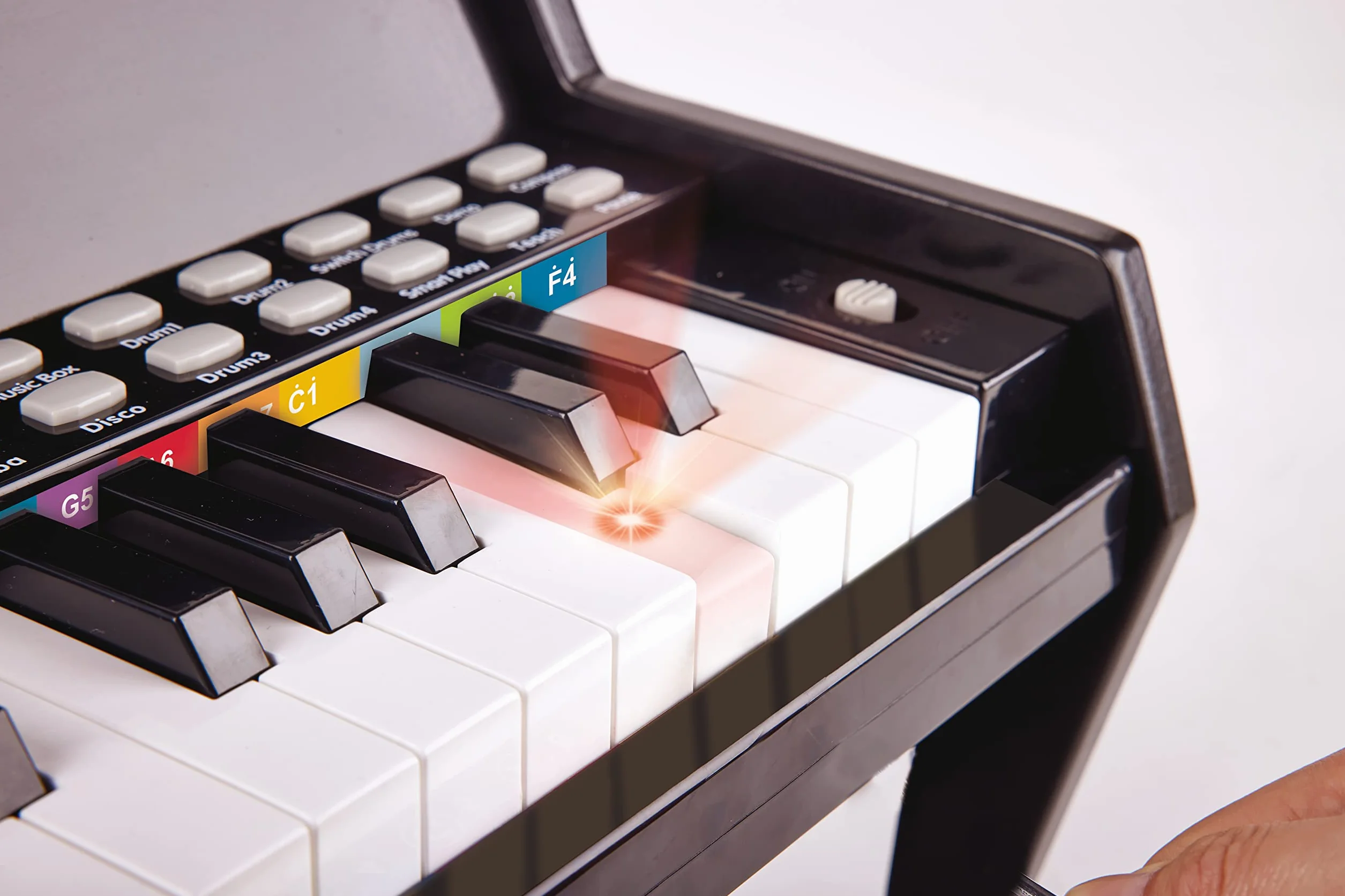 Hape Ucz się z Lights Piano, czarny