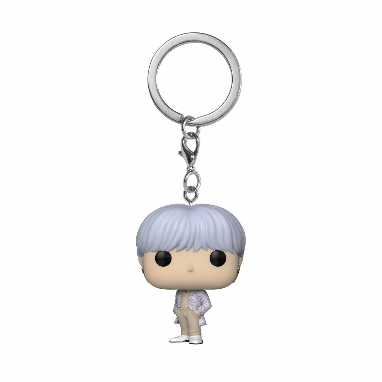 Funko Pop! Brelok do kluczy: BTS - Suga - Mini kolekcjonerska figurka winylowa nowość brelok - wypełniacze do skarpet - pomysł na prezent - oficjalny towar - fani muzyki - minifigurki