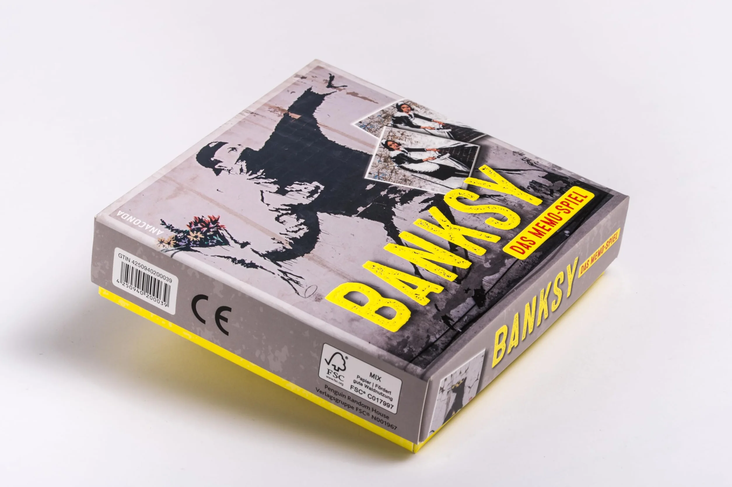 Banksy - Das Memo-Spiel: Memo-Spiel mit 40 Spielkarten im Spielkarton