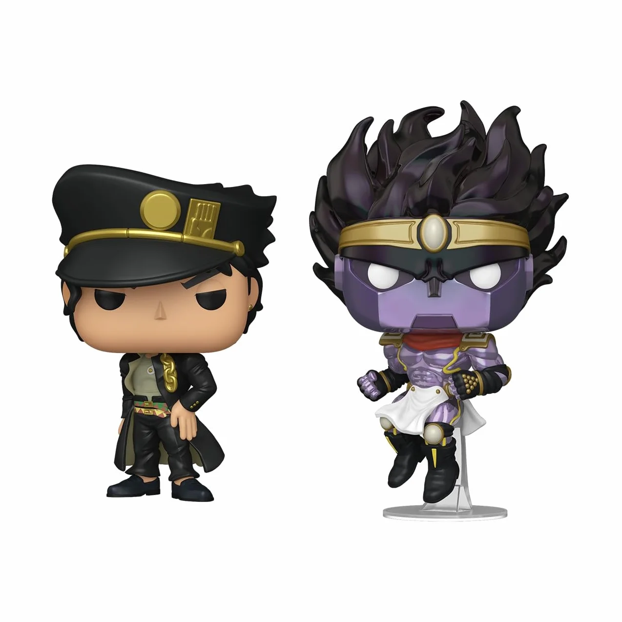 Funko Pop! JoJo's Bizarre Adventure Jotaro i Star Platinum 2-pak Ekskluzywny Amazon figurka winylowa