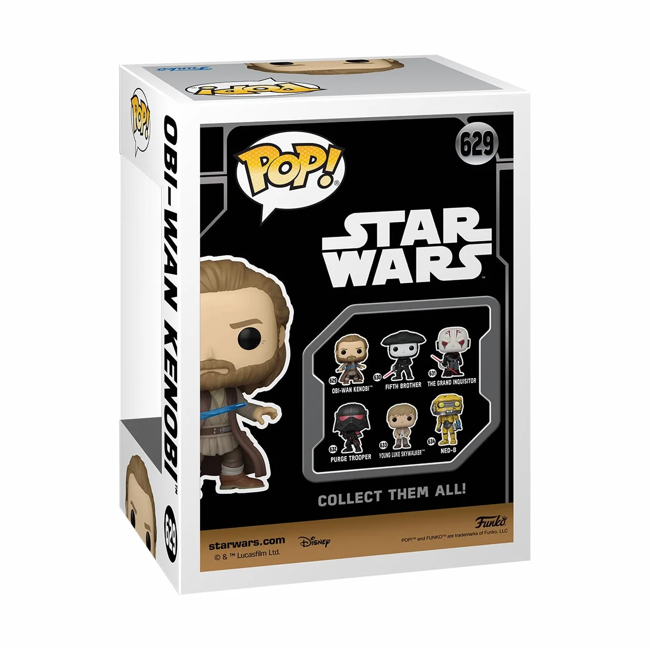 Funko POP! Vinyl: Obi-Wan Kenobi Battle Pose - Jasper - Gwiezdne Wojny - kolekcjonerska figurka winylowa - pomysł na prezent - Oficjalny towar - Zabawki dla dzieci i dorosłych - Fani TV - Model