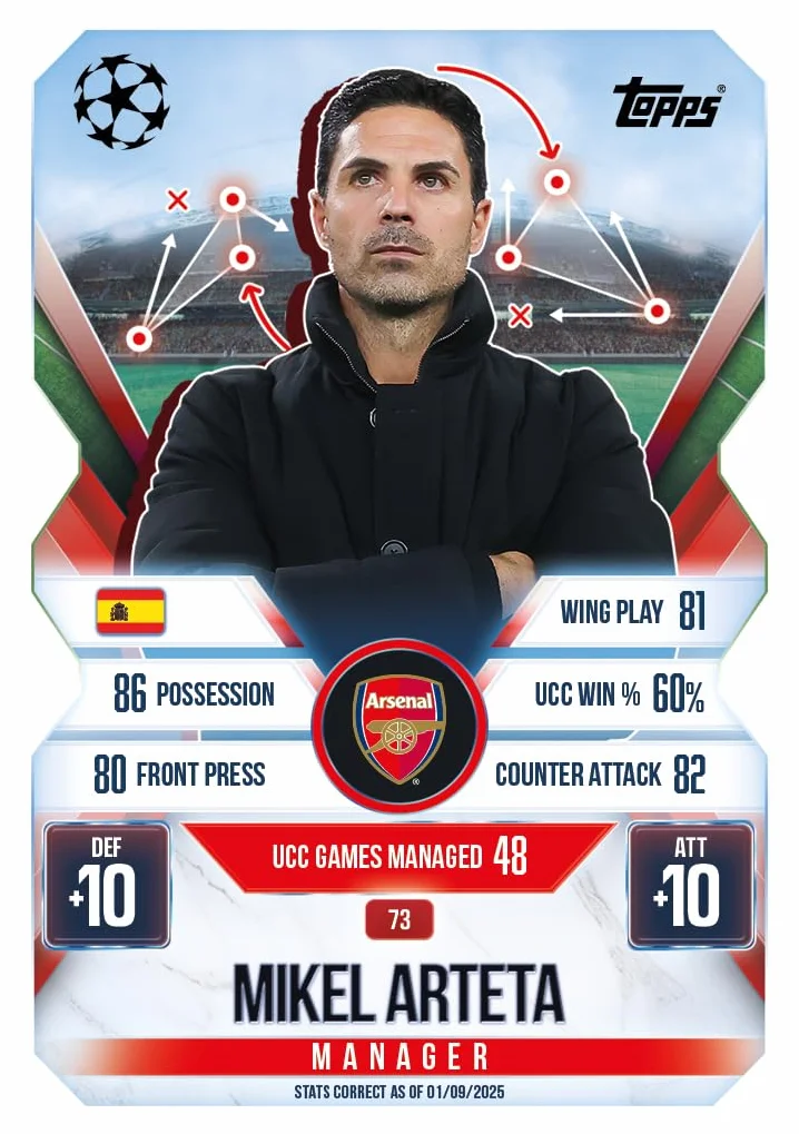Topps UCC Match Attax Extra 2026 - Mega Multipack - zawiera 48 kart oraz 3 losowe karty Electrix LE i jedną losową kartę Facsimile Pro-View Signature Style.