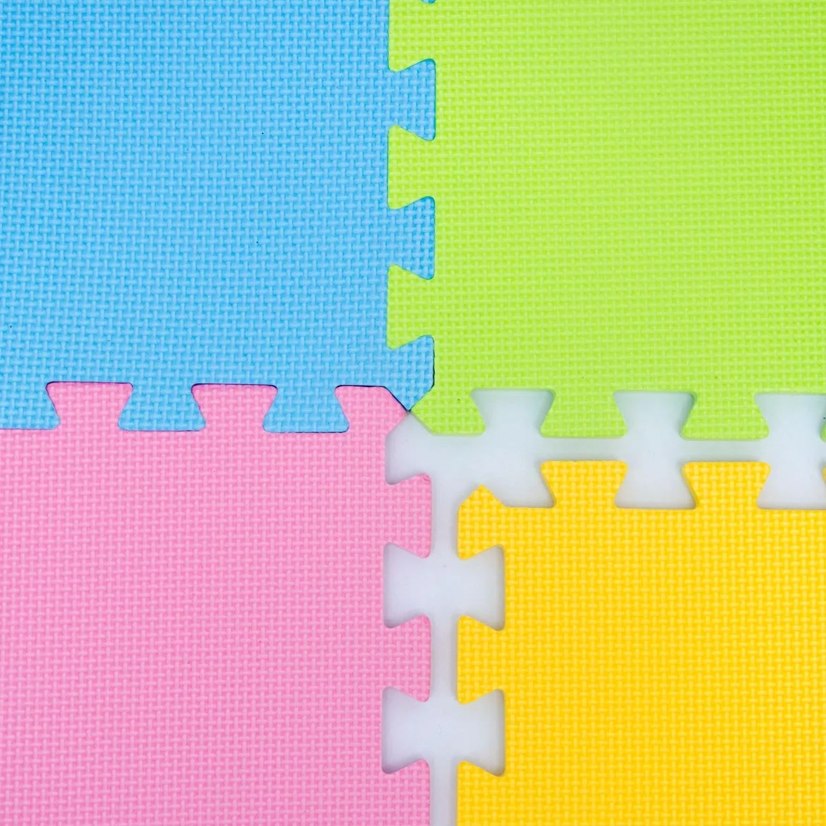 LittleTom Mata do zabawy dla niemowląt 30x30 cm 9 sztuk Miękkie maty do puzzli Piankowe