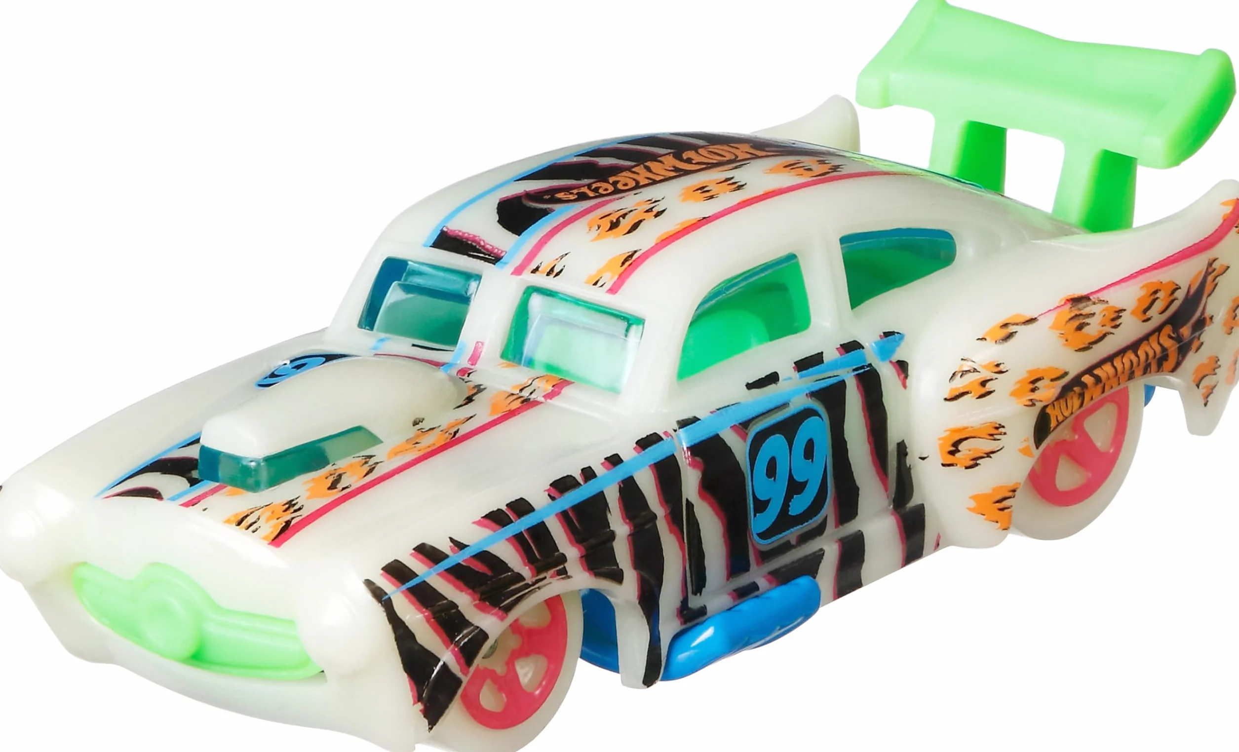 Hot Wheels Monster Trucks Wielopak Z Efektem Świecenia W Ciemności 10 pojazdów Skala 1:64 Hcb57
