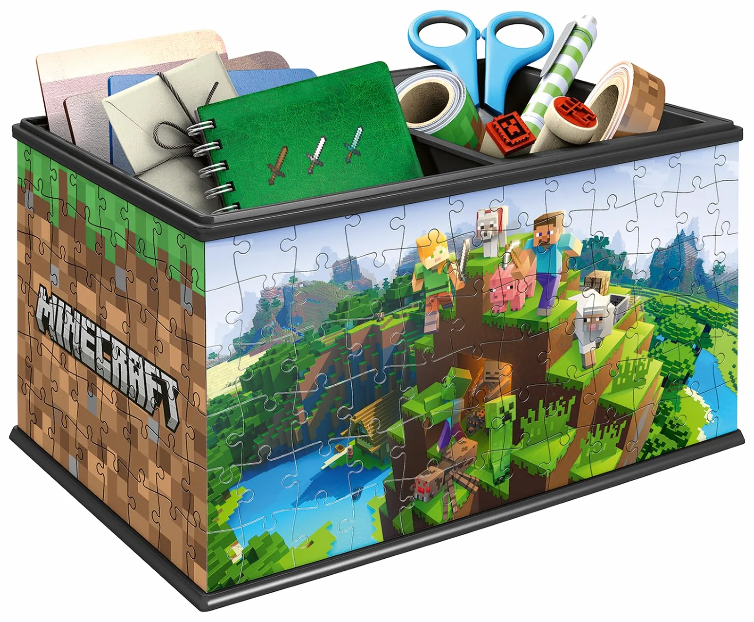 Puzzle 3D Szkatułka Minecraft