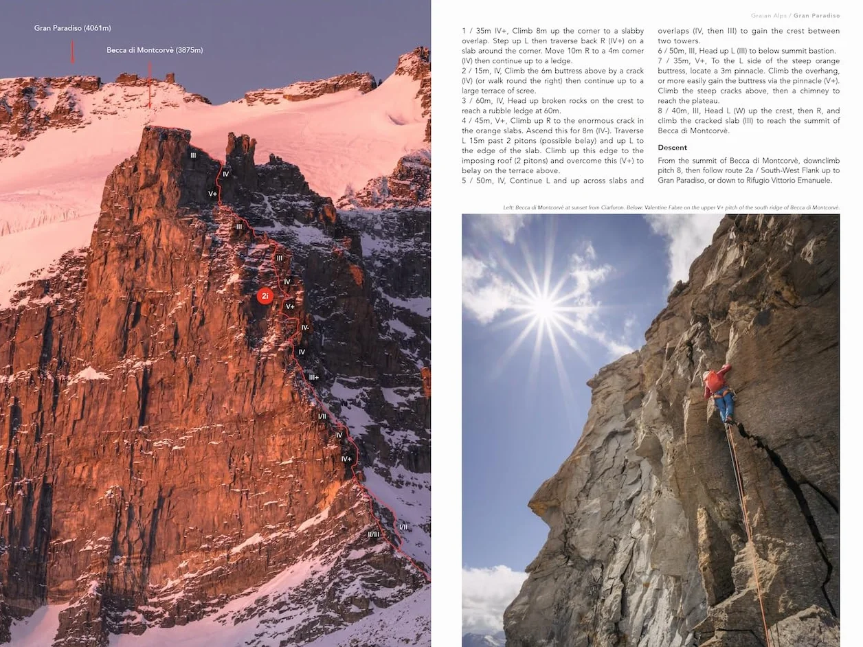 THE 4000M PEAKS OF THE ALPS VOLUME 1 : WEST: Selected Alpine Climbs & Ski Mountineering Routes