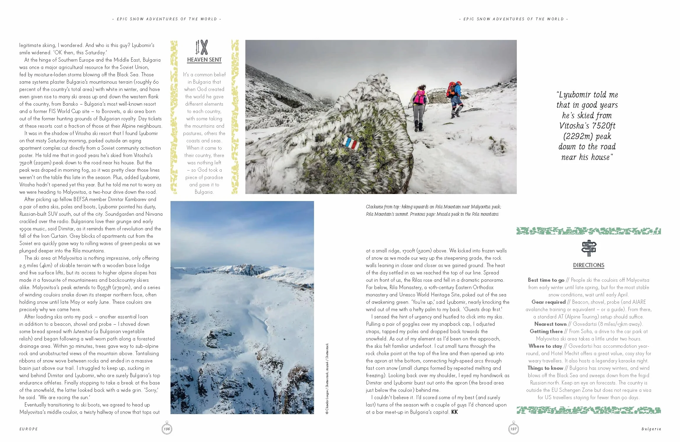 Epic Snow Adventures of the World 1ed - anglais: 200 Amazing Winter Adventures Across the Globe | Easy & Challenging Experiences | Expert Travel Tips | Stunning Photography