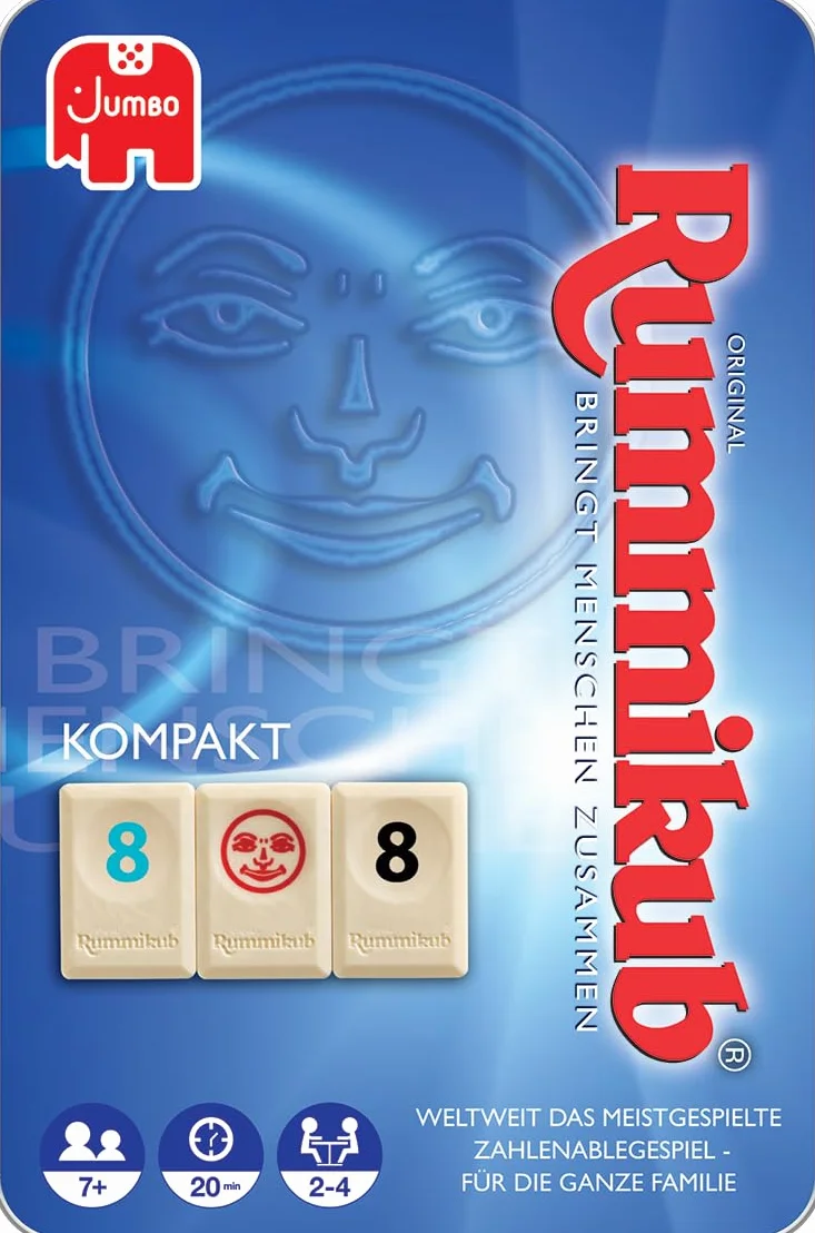 Original Rummikub – Kompakt in Metalldose