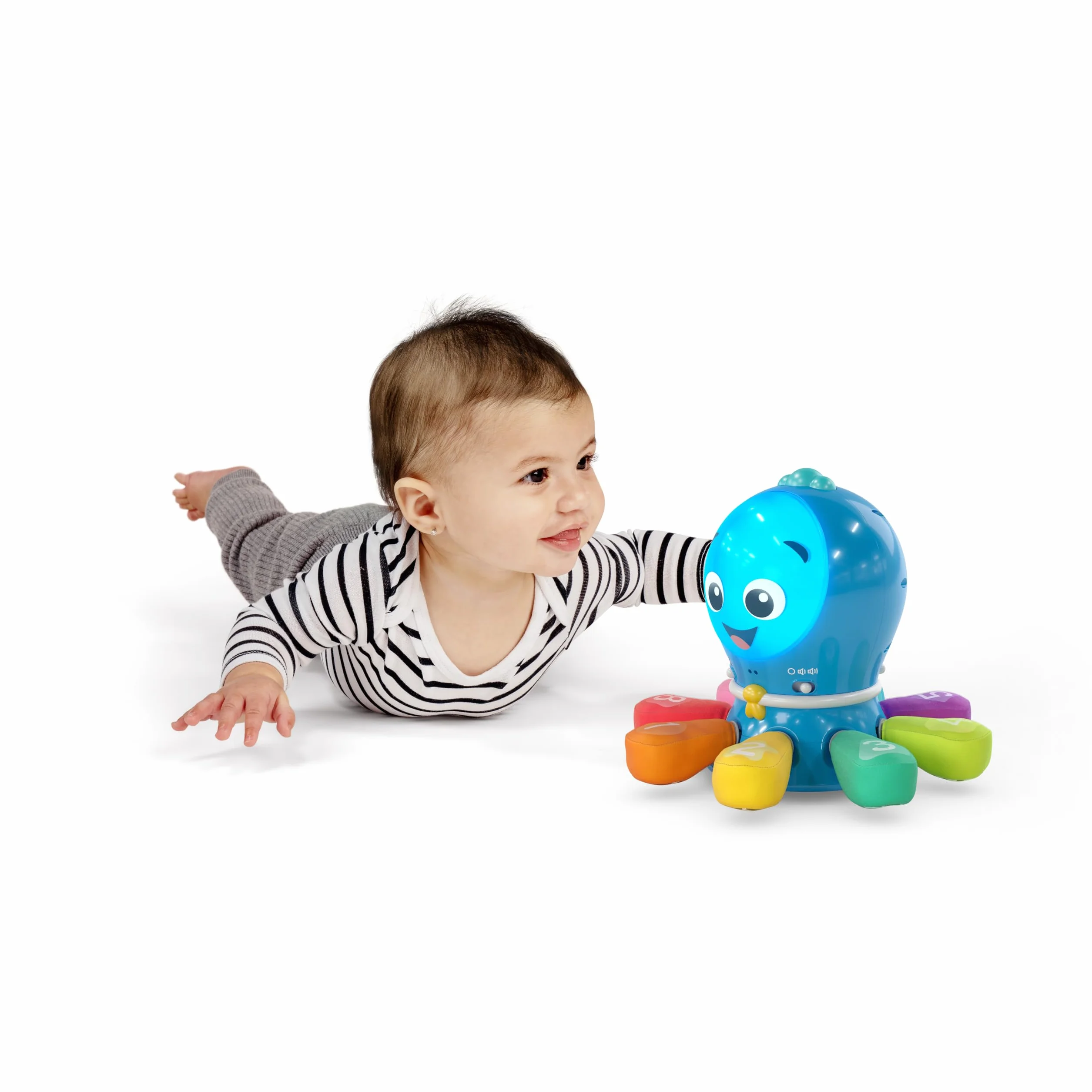 Baby Einstein Ocean Explorers Go Opus Go 4 w 1 zabawka edukacyjna, muzyka i światła, wiek od 3 miesięcy do 5 lat