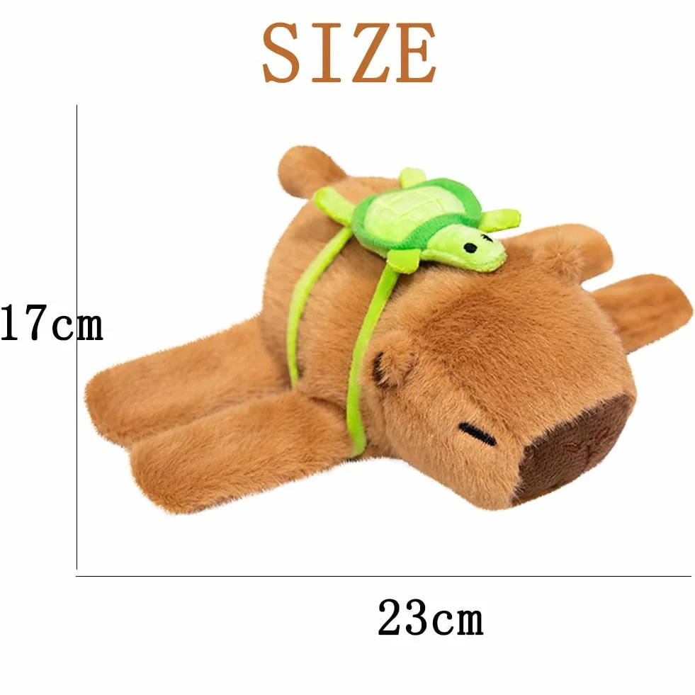 Capybara Capybara dziecięca bransoletka zatrzaskowa, pluszowa zabawka