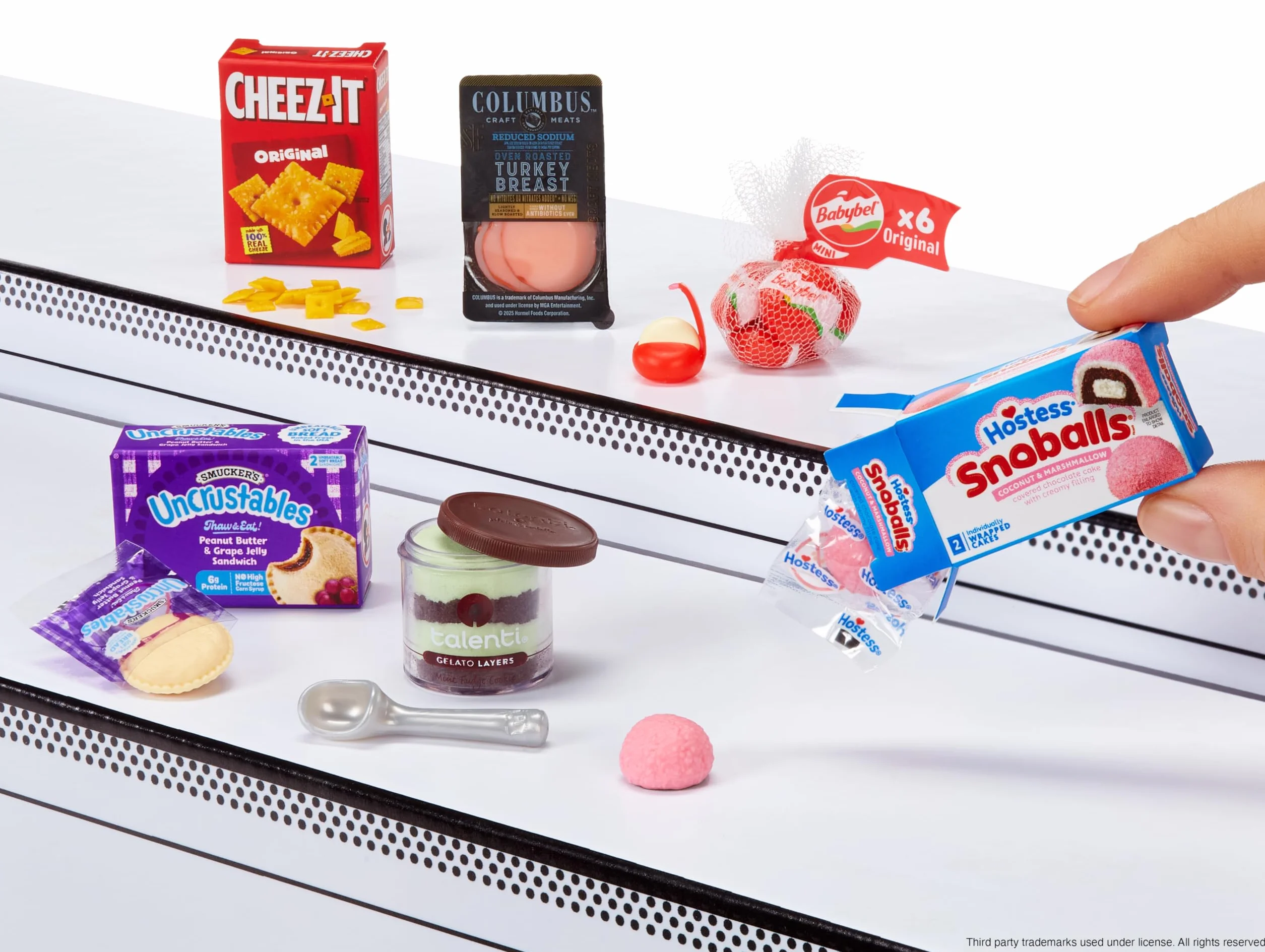 MGA's Miniverse Real Brands Mini Przedmioty Kolekcjonerskie Repliki Żywności Niejadalne dla 8+ Lat