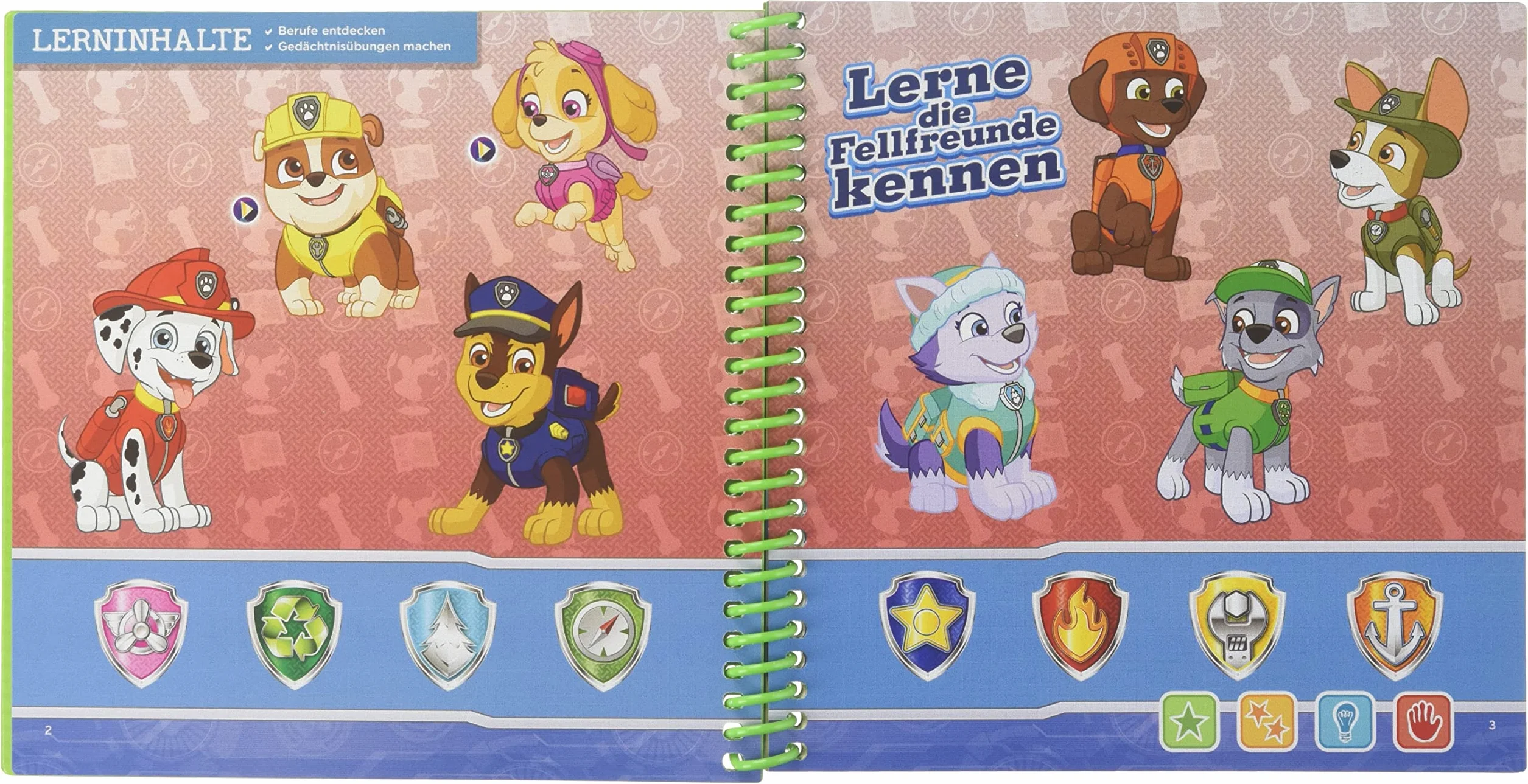 VTech MagiBook książka do nauki poziom 2 PAW Patrol wycieczka wyjazdowa wielokolorowa