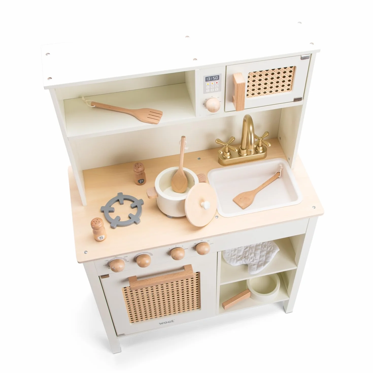 New Classic Toys Drewniana kuchnia do zabawy - rattan