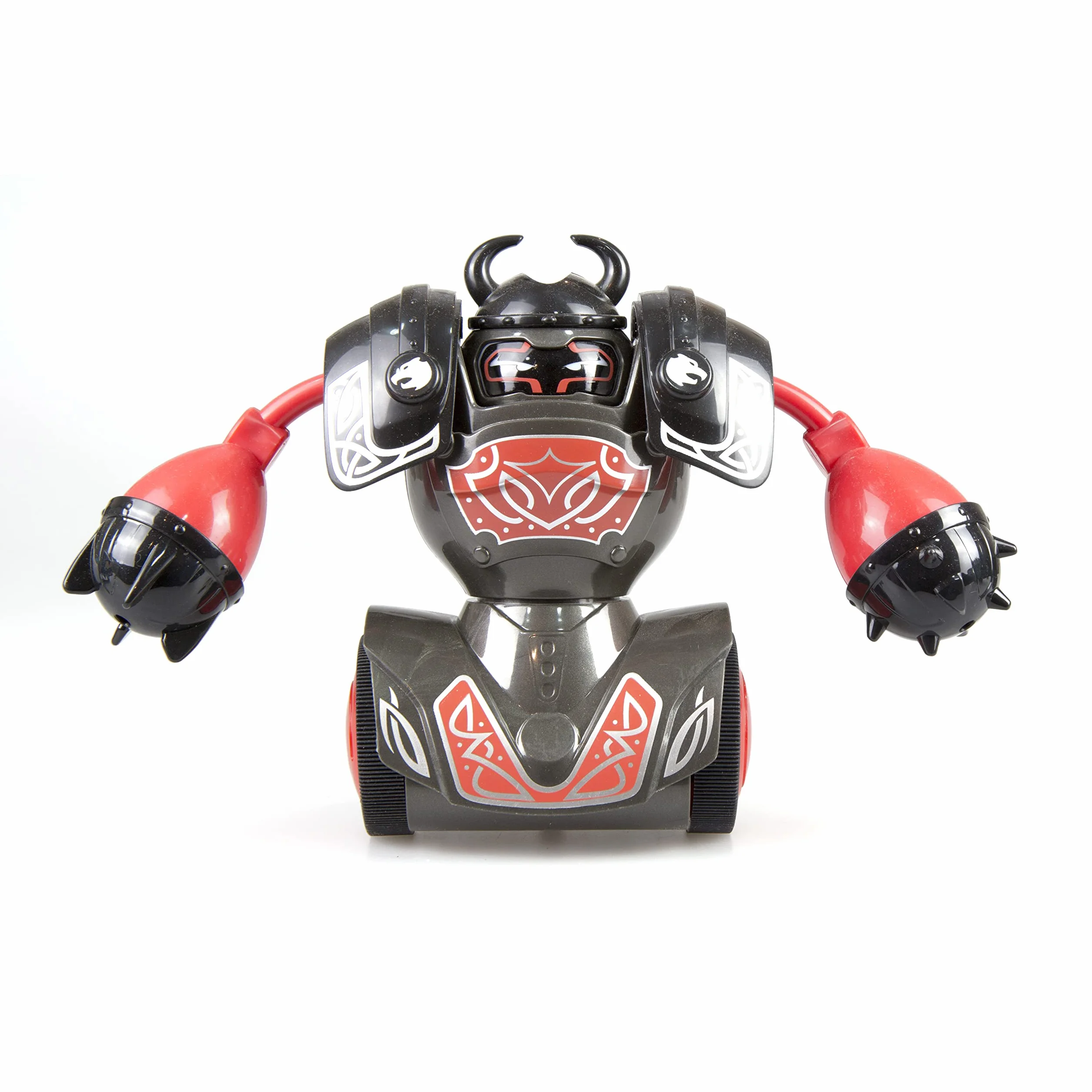 Silverlit-YCOO- Pakiet 2 Pilot zdalnego sterowania Robot Kombat Viking- Opakowanie ekologiczne- Łatwy do rozpięcia-14 cm- Pchnij i uderz przeciwnika, aby się go pozbyć - Dla dzieci w wieku od 5 lat