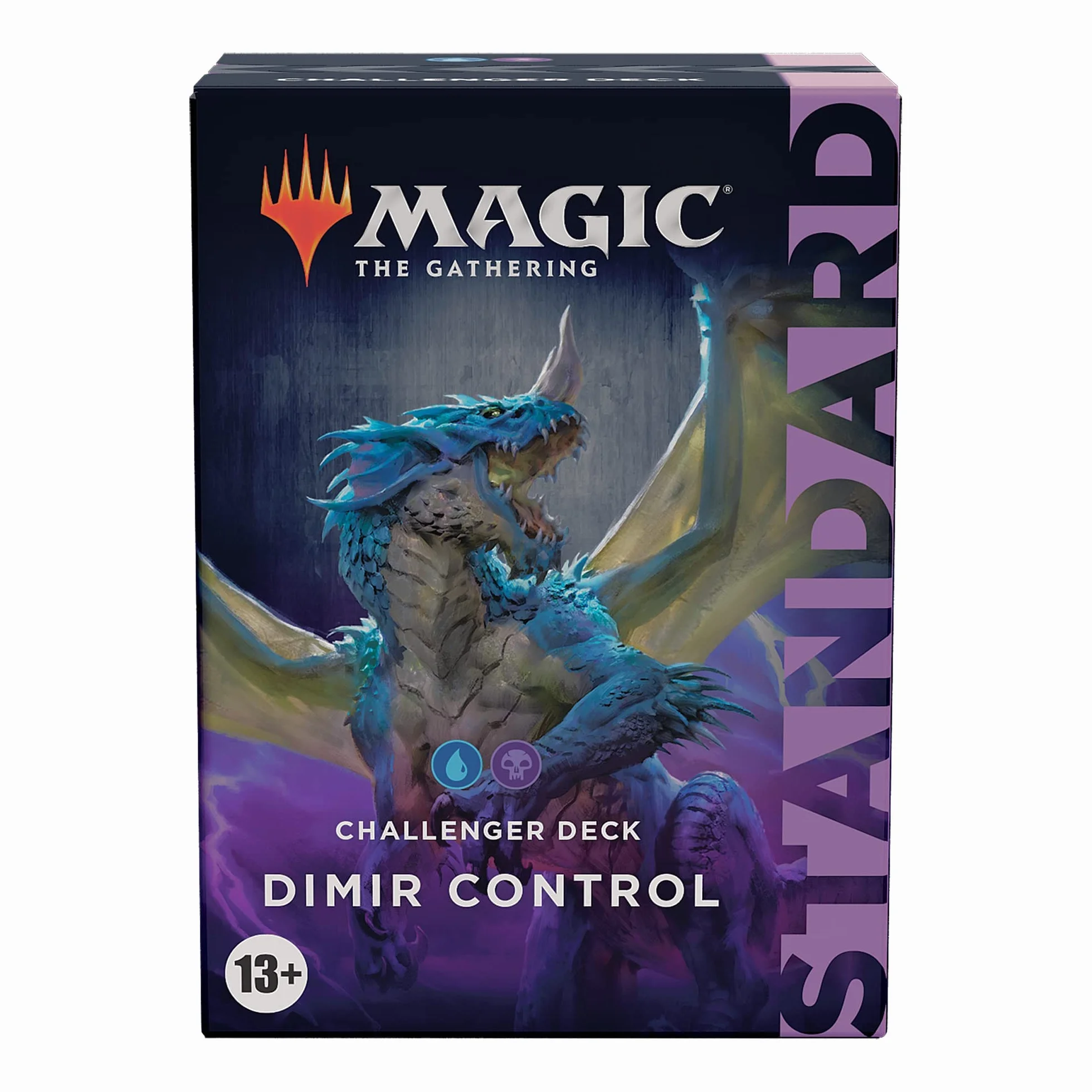 Magic The Gathering 2022 Challenger Deck – Dimir Control (niebiesko-czarny)