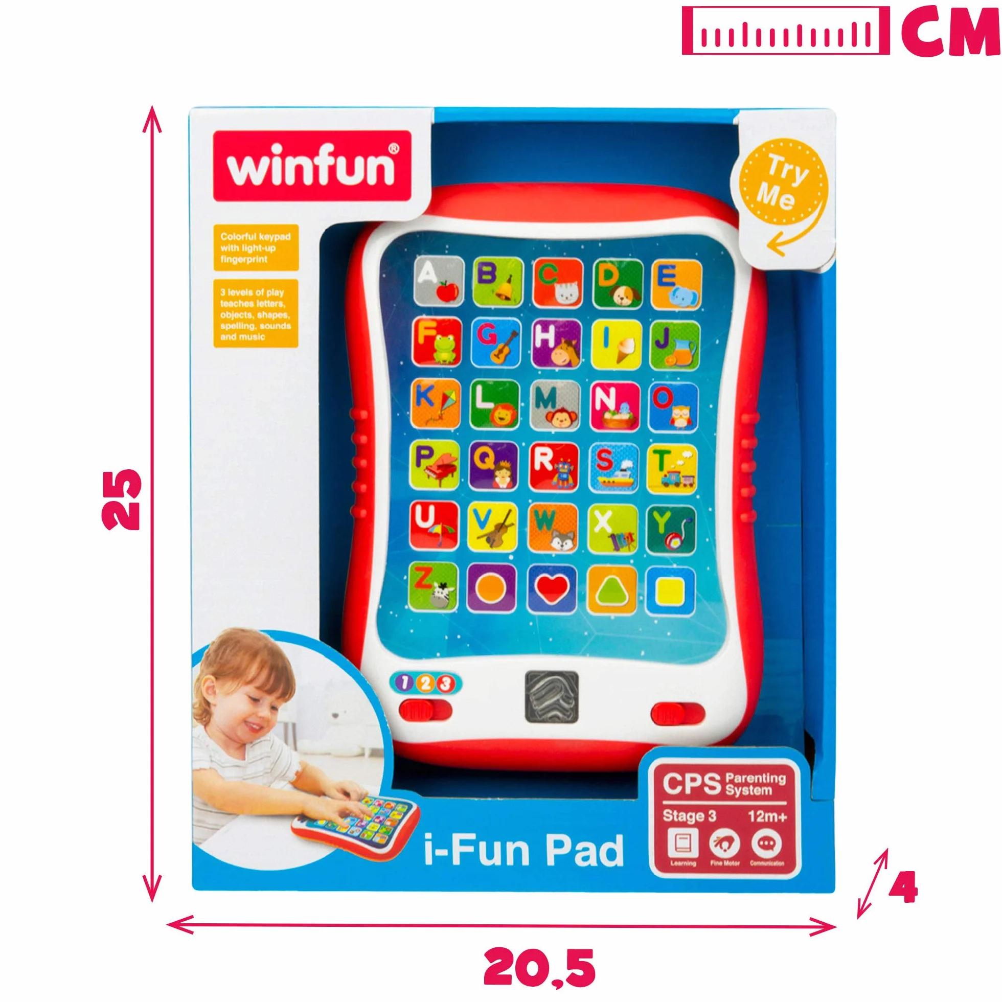 winfun ColorBaby 44256 taca do nauki ze światłem i dźwiękiem