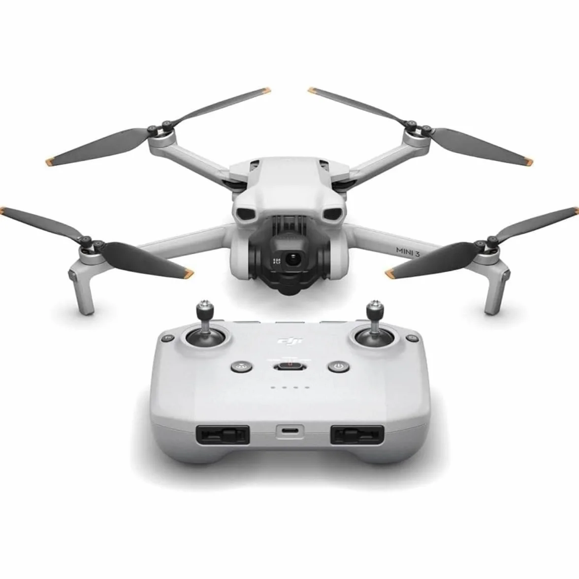 DJI Mini 3 Lekki i Składany Dron z Minikamerą z Wideo 4K HDR, 38-Minutowym Czasem Lotu, Prawdziwymi Ujęciami w Pionie i Inteligentnymi Funkcjami, Szary,C0