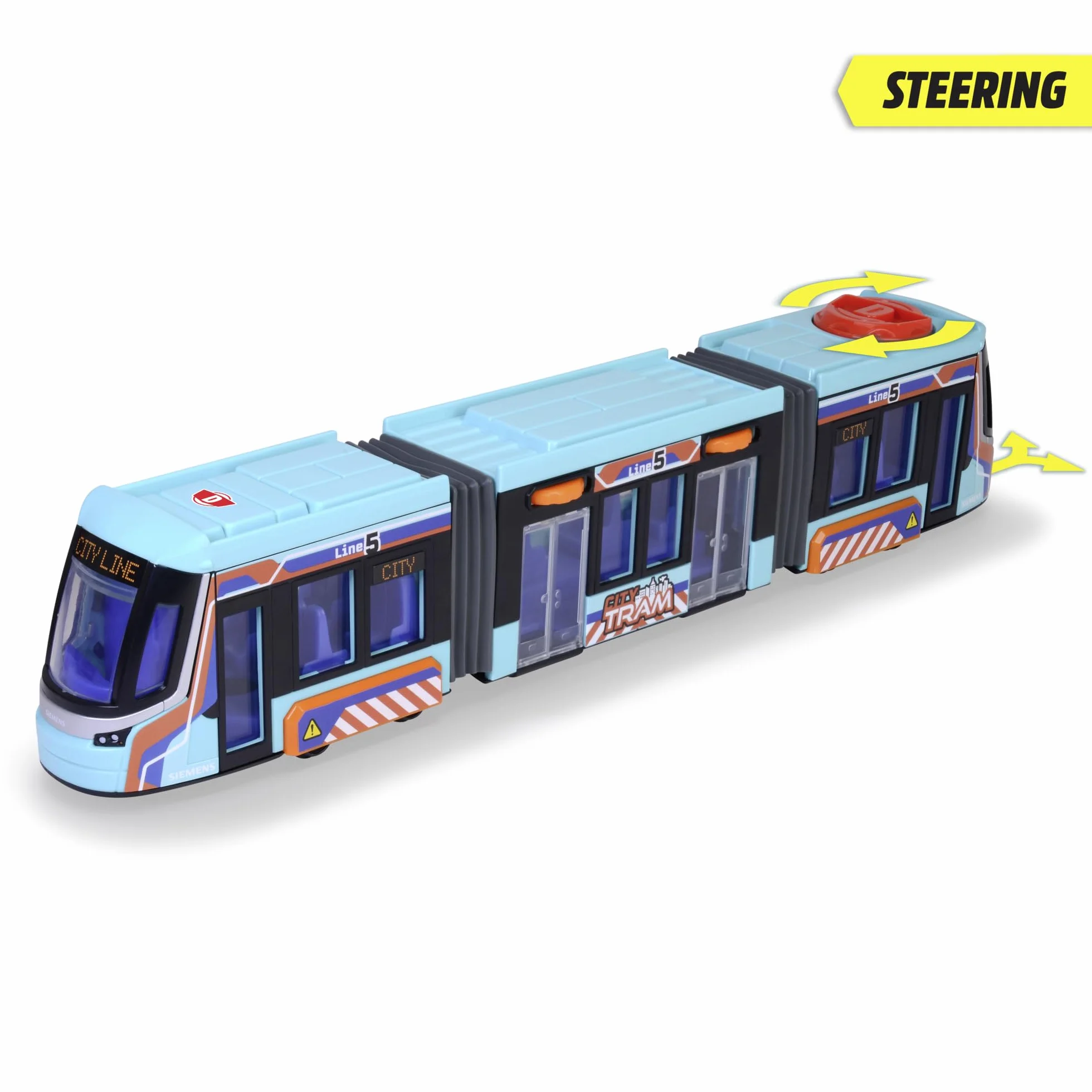 Dickie Toys 203747016 CITY Siemens tramwaj 40 cm