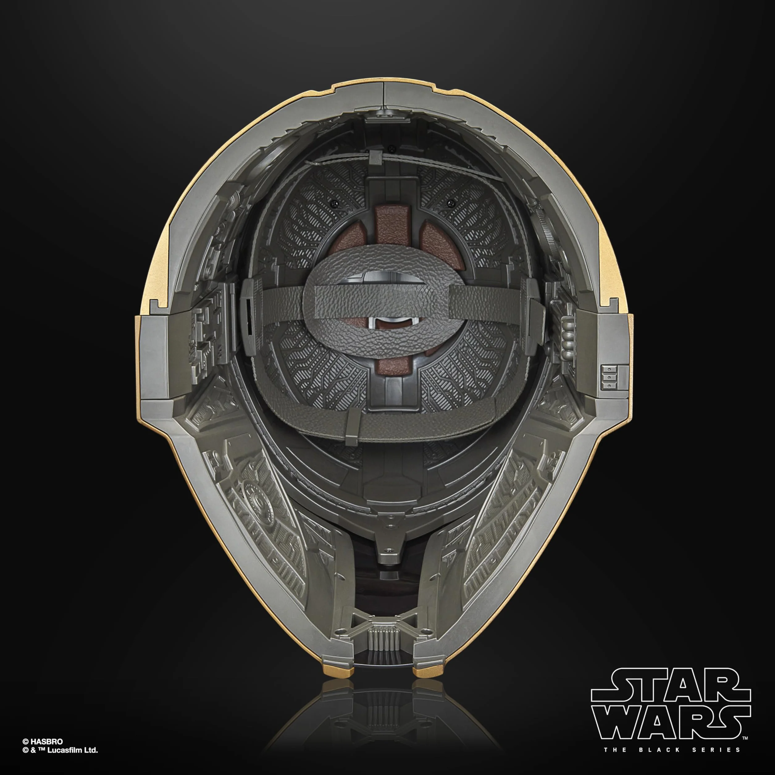 Wysokiej jakości elektroniczny hełm Zbrojmistrzyni z kolekcji Star Wars The Black Series, zabawka tematyczna, wiek: od 14 lat