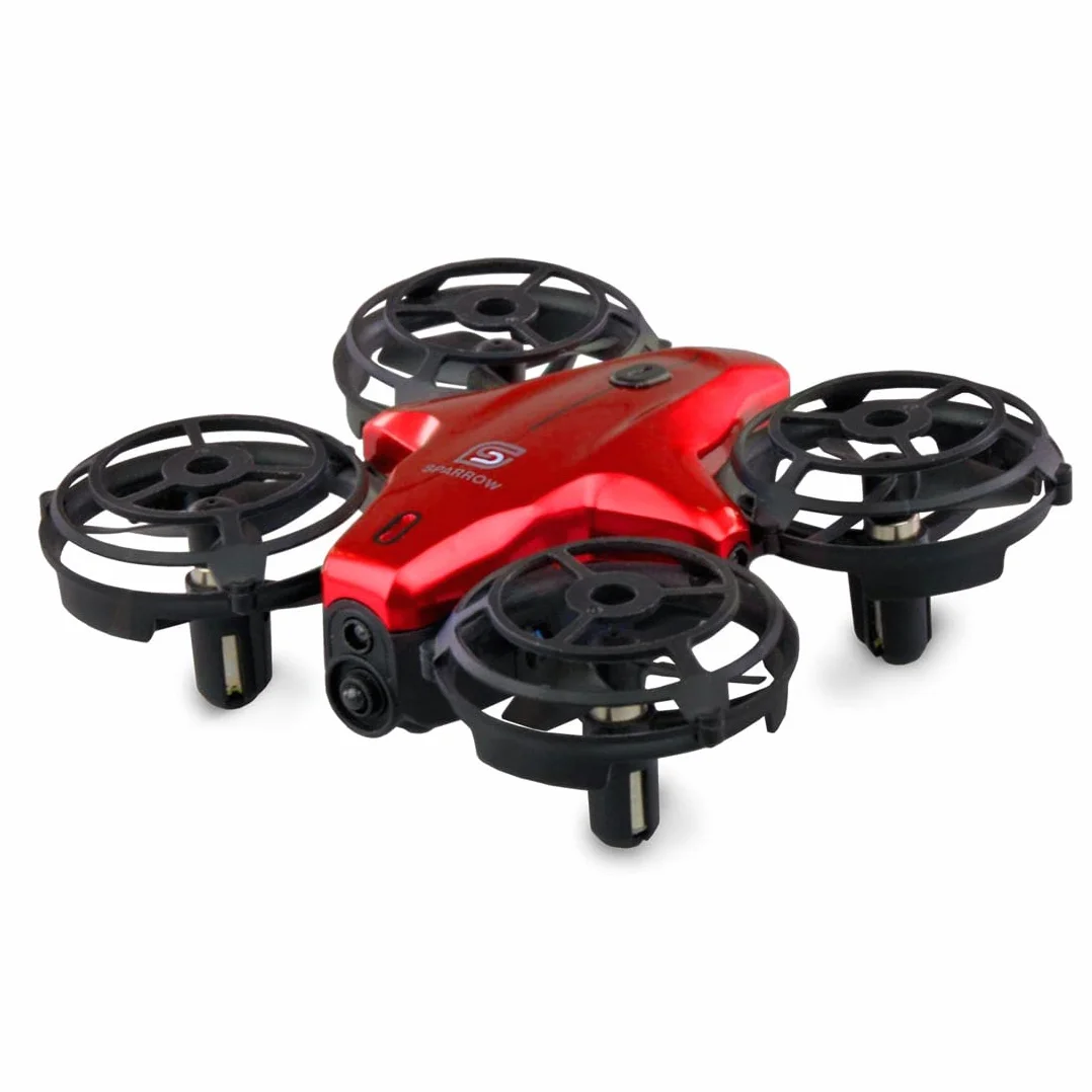 Amewi Sparrow mini dron czerwony