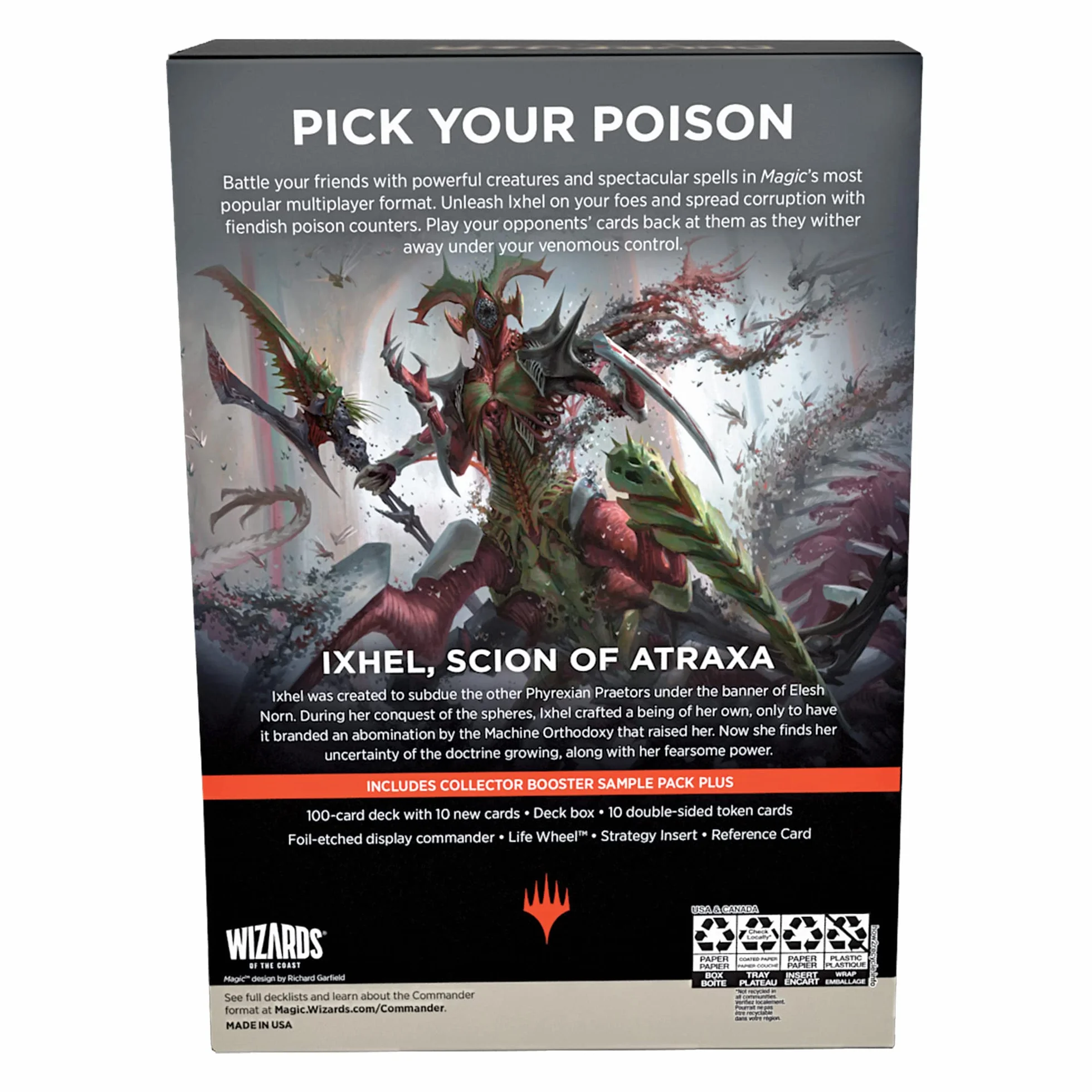 Magic The Gathering Phyrexia: All Will Be One Commander Deck - Pakiet próbek Corrupting Influence & Collector Booster