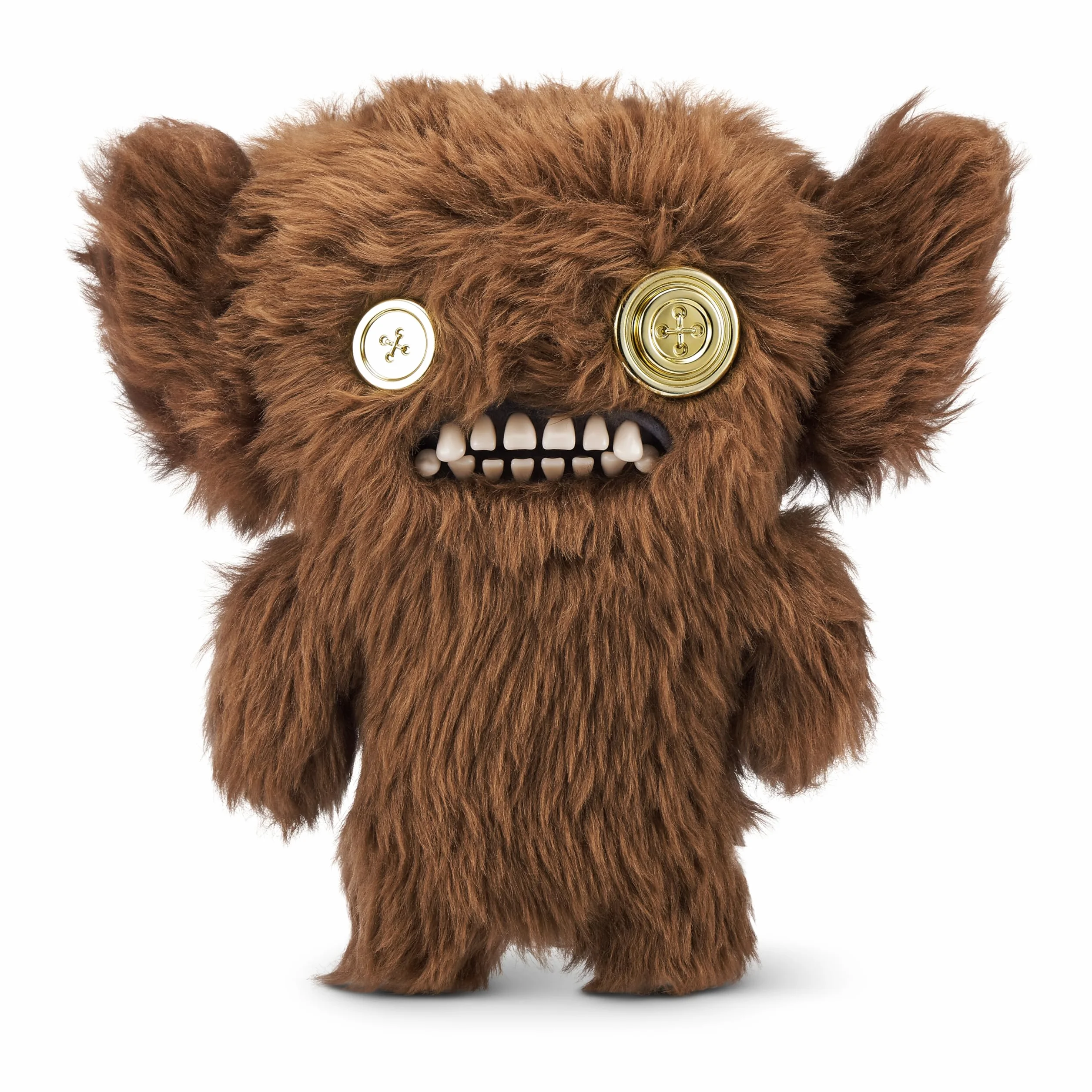 Fuggler Gold Fuggs by ZURU Funny Ugly Monster, Plush, Collectible, Toy (Grumpy Grumps - Eyes)