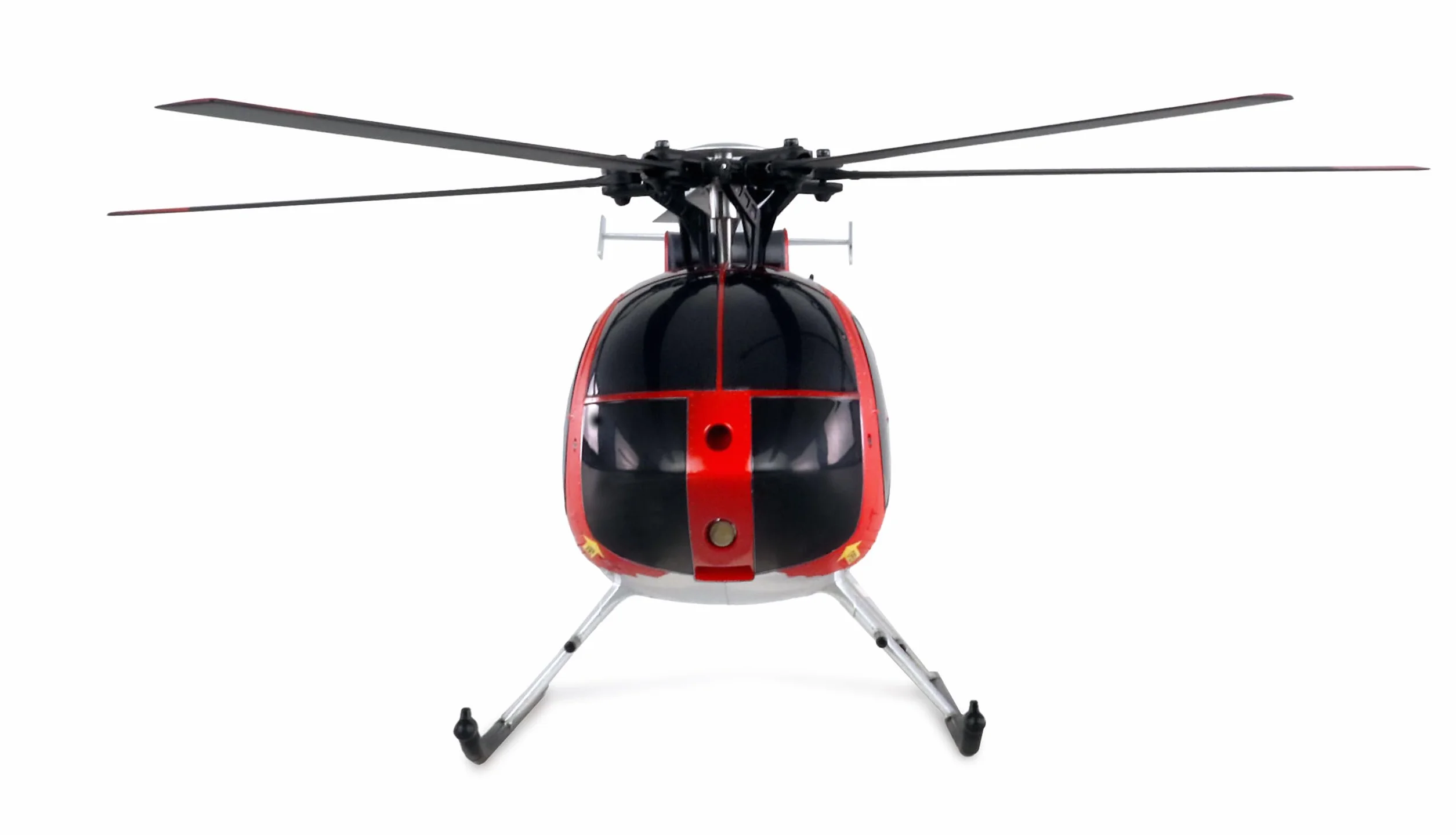 Amewi 25334 AFX MD500E Zivil Brushless 4-kanałowy helikopter 325 mm 6G RTF czerwony/srebrny